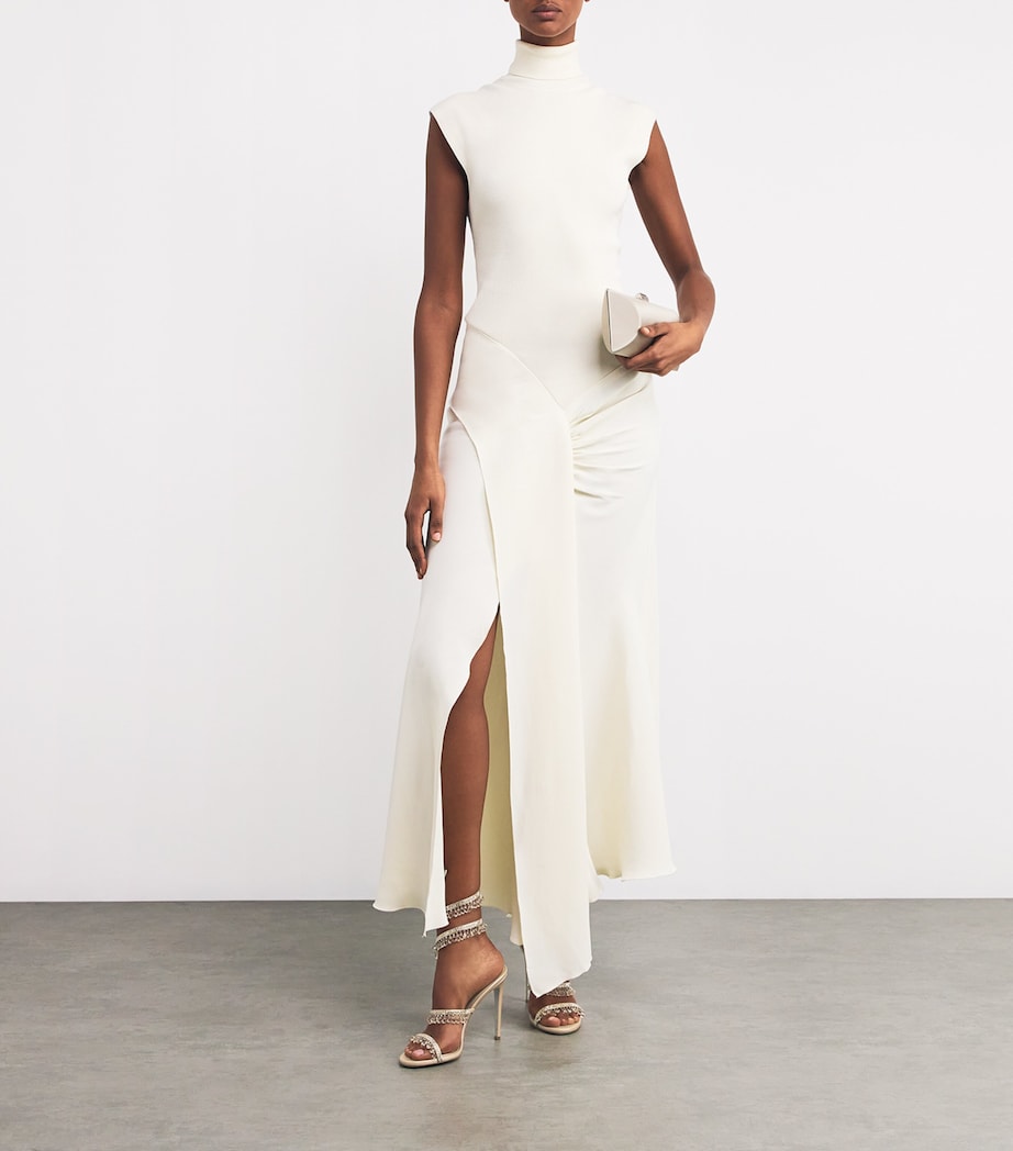 Embellished Chandelier Sandals 105 BLUSH Image 5