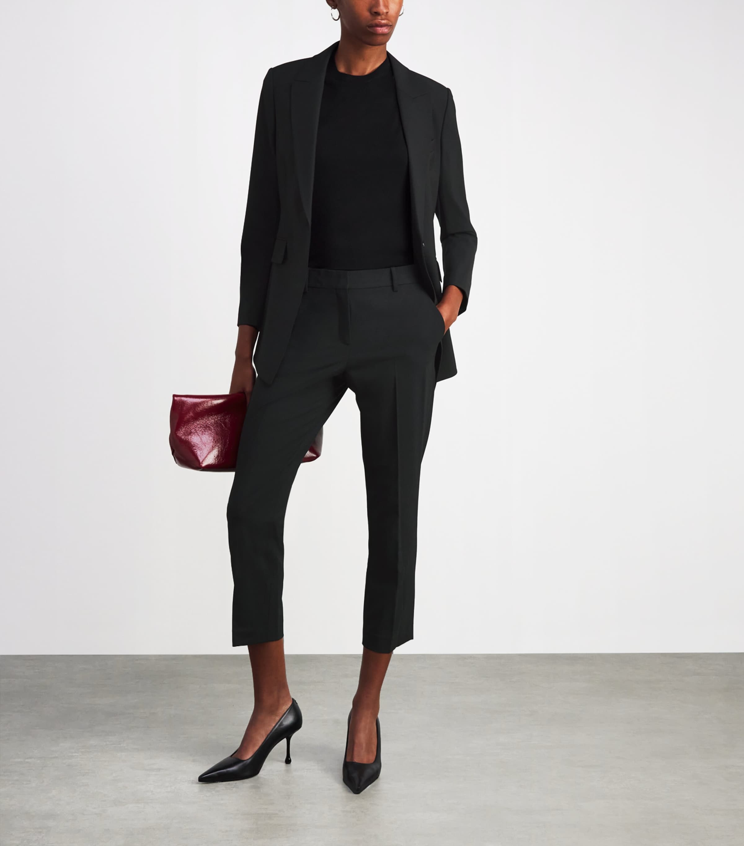 Good Wool Etiennette Blazer BLACK Image 8