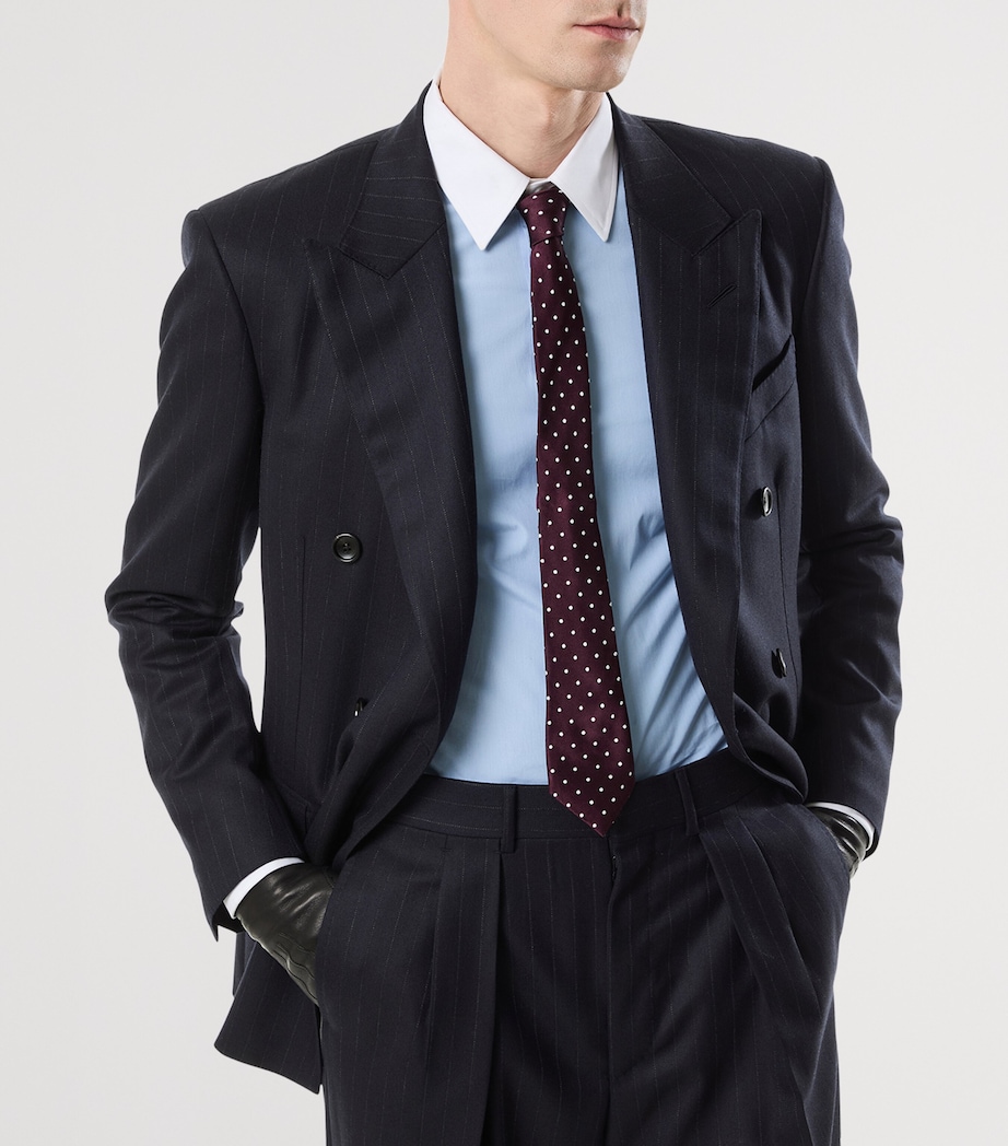 Silk Polka-Dot Tie ER670 Image 3