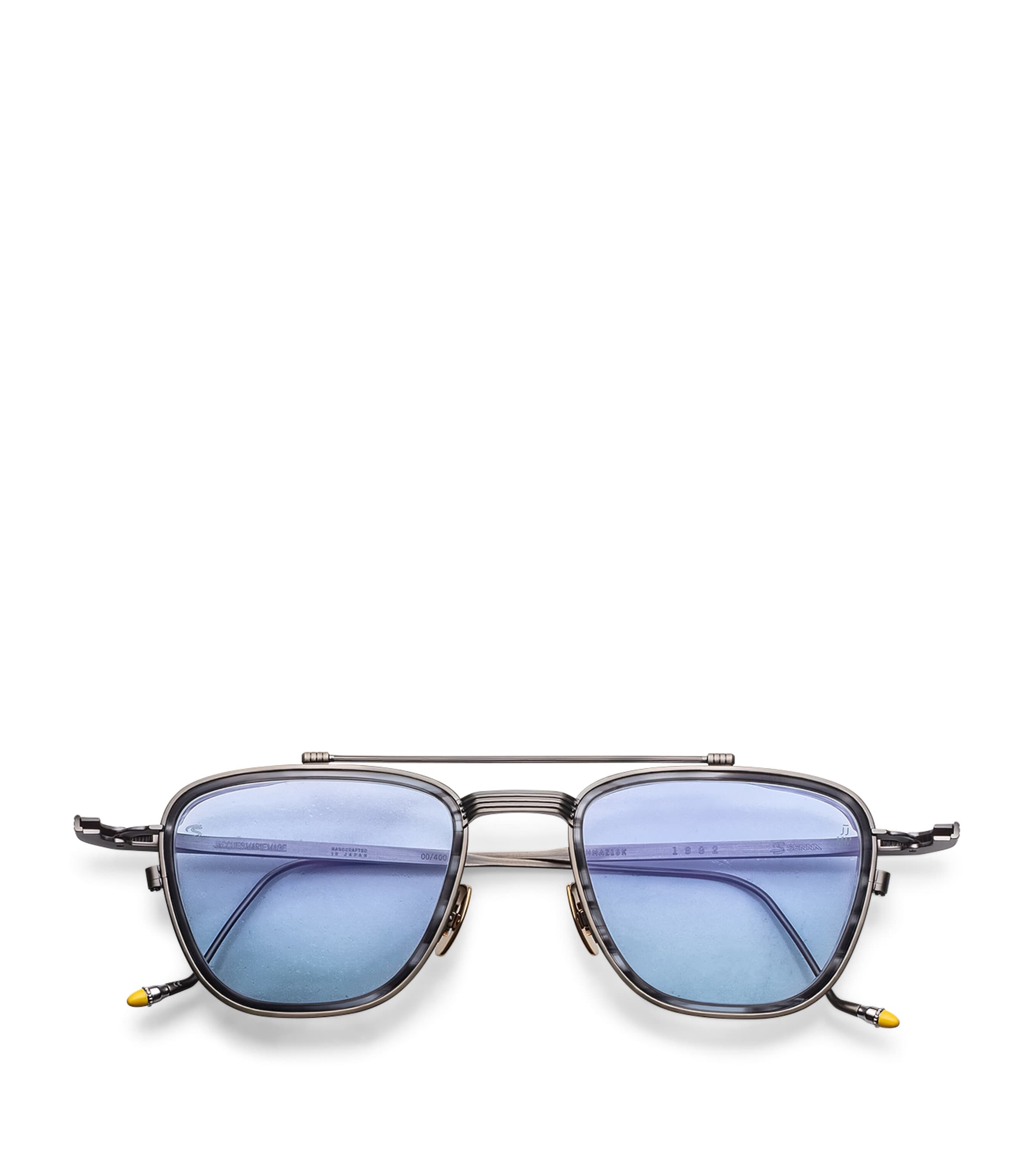 Jacques Marie Mage Ayrton Senna 1992 Sunglasses Antique Gunmetal Image 1