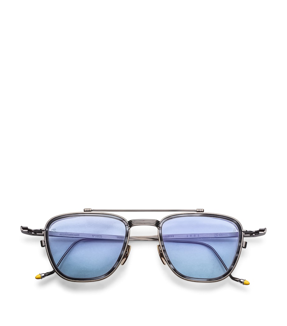Jacques Marie Mage Ayrton Senna 1992 Sunglasses Antique Gunmetal Image 1