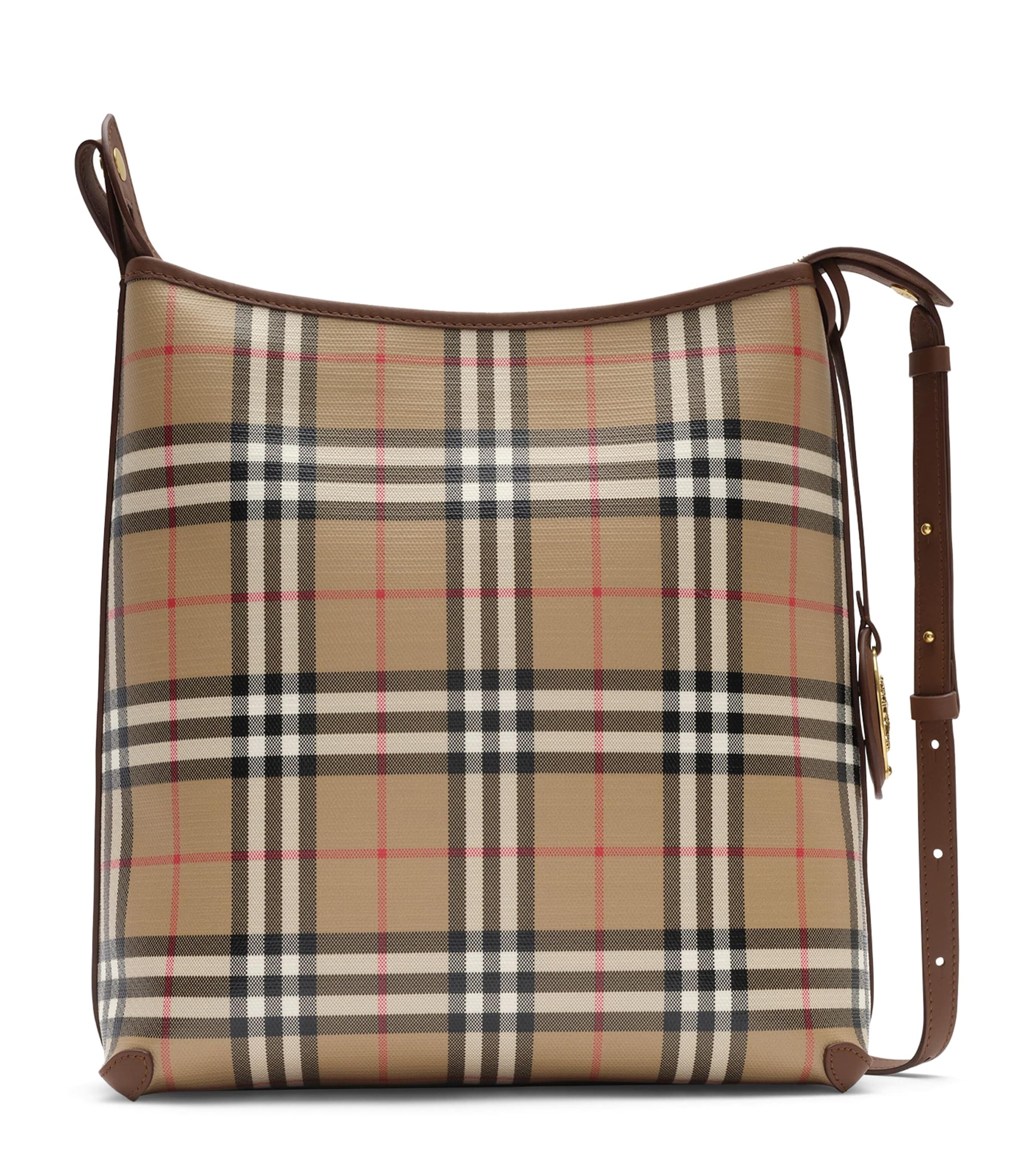 Burberry Small Check Shoulder Bag Archive Beige Image 1