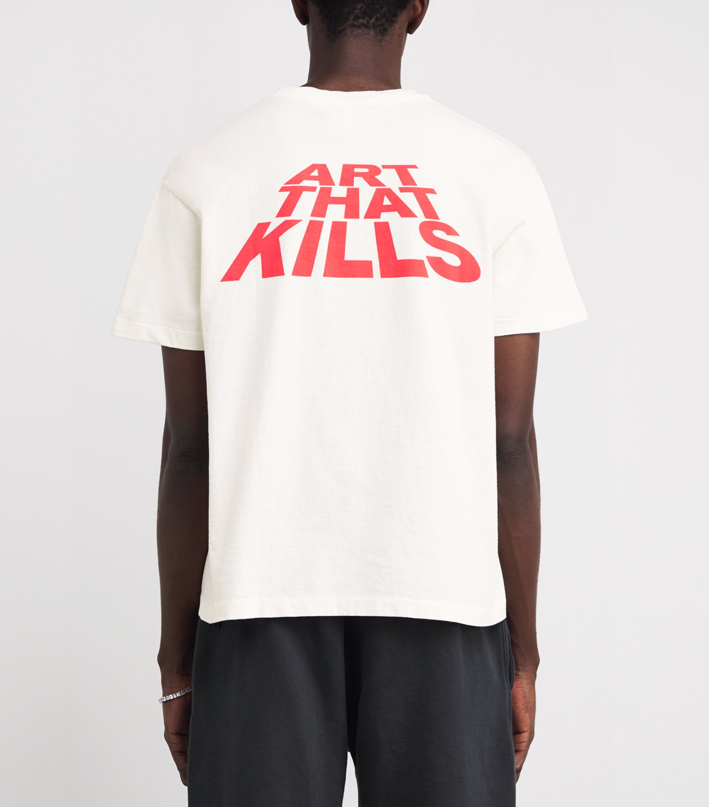 Cotton Lone Wolf T-Shirt LT ARCHIVAL WHITE Image 4