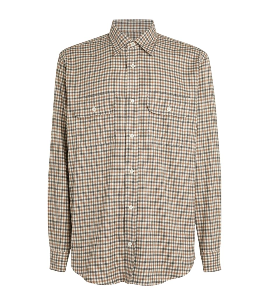 Check Shirt TAUPE Image 1