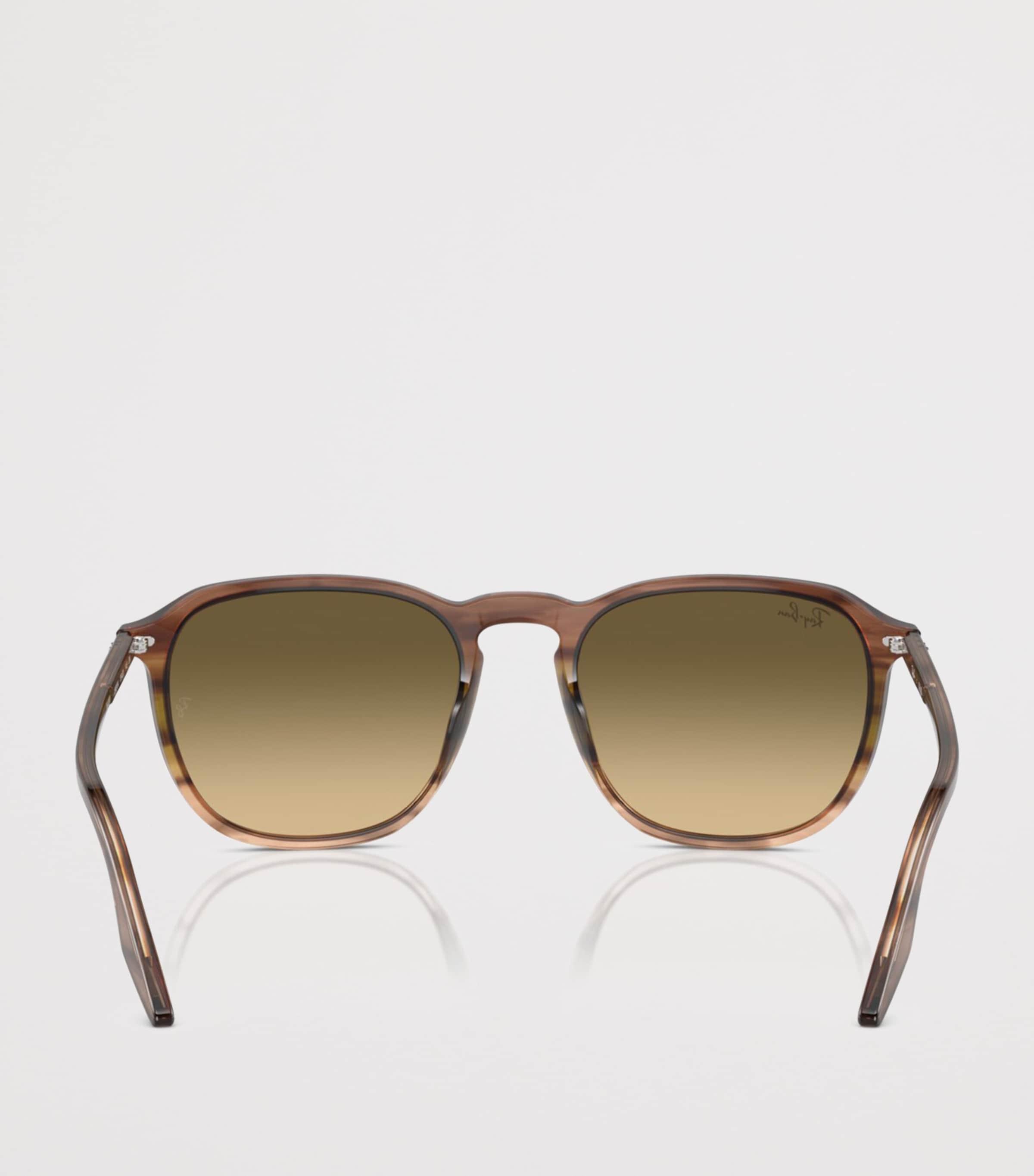 Ray-Ban Acetate Square Sunglasses Brown Image 4