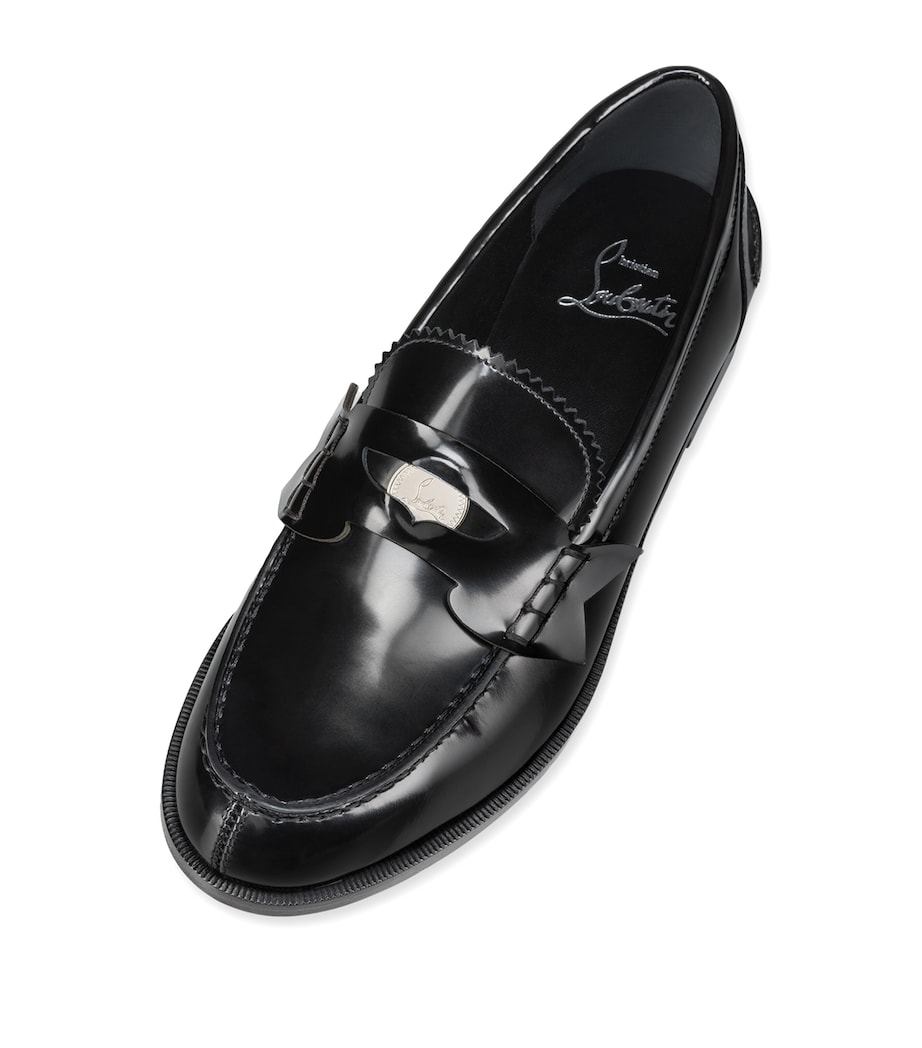 Penny Donna Leather Loafers B439 Image 3