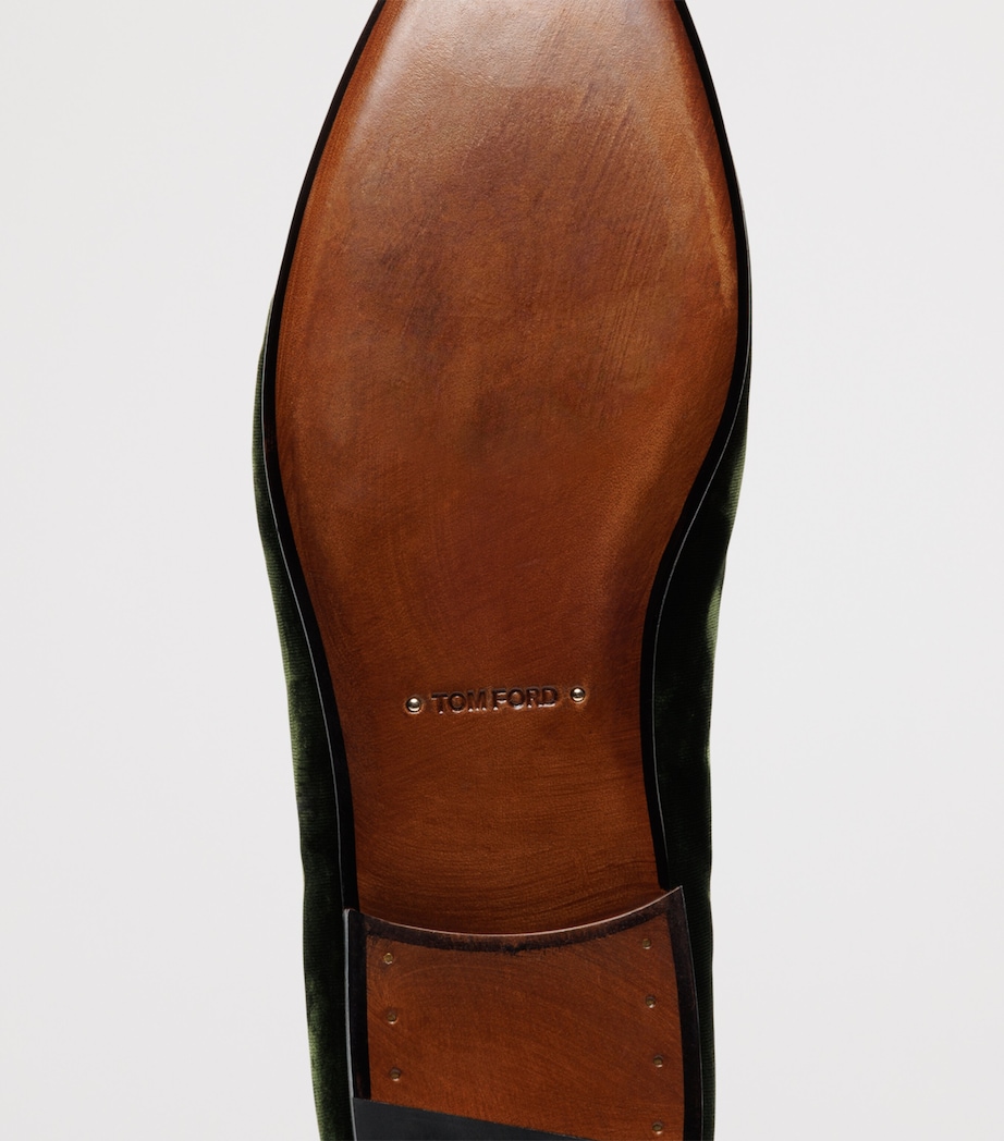 TOM FORD Velvet Scott Loafers Gcj Image 6