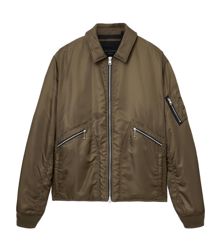 Fallon Bomber Jacket KHAKI BROWN Image 1