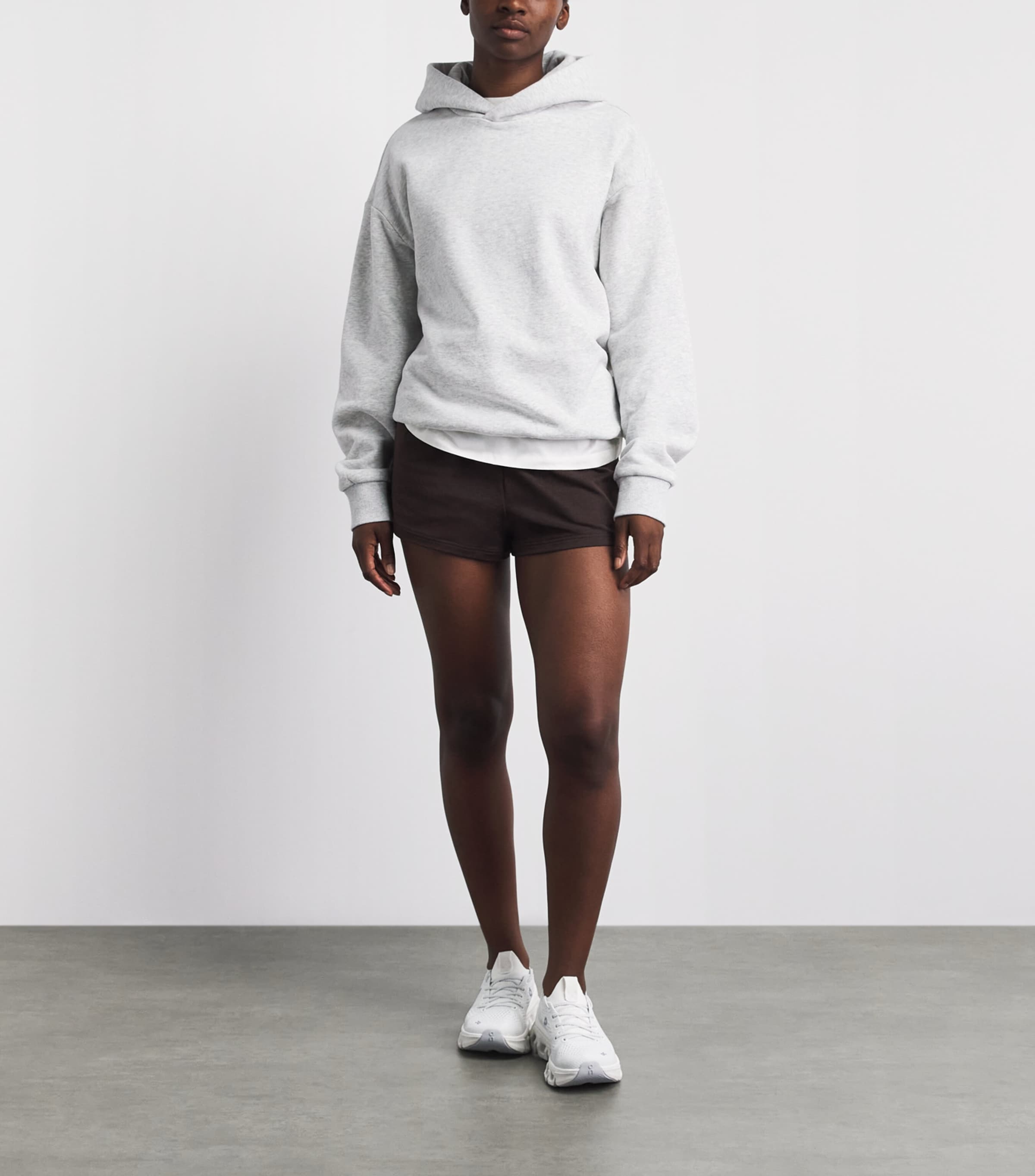 On Womens Cloud X Tempo Trainers Ivory | Ice Image 4