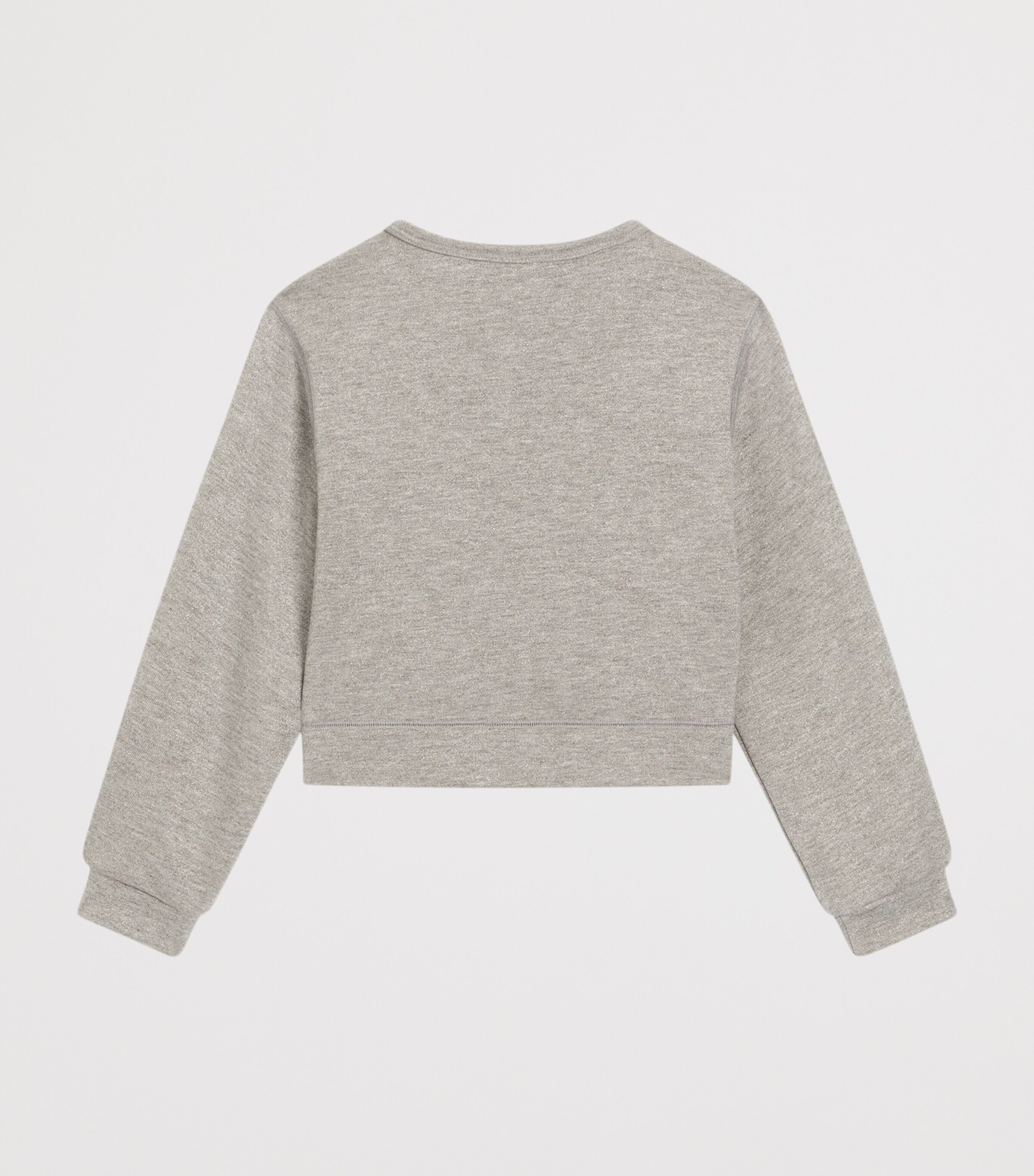 Dolce&Gabbana Kids Cotton Logo Sweatshirt (8-12+ Years) Silver Image 2