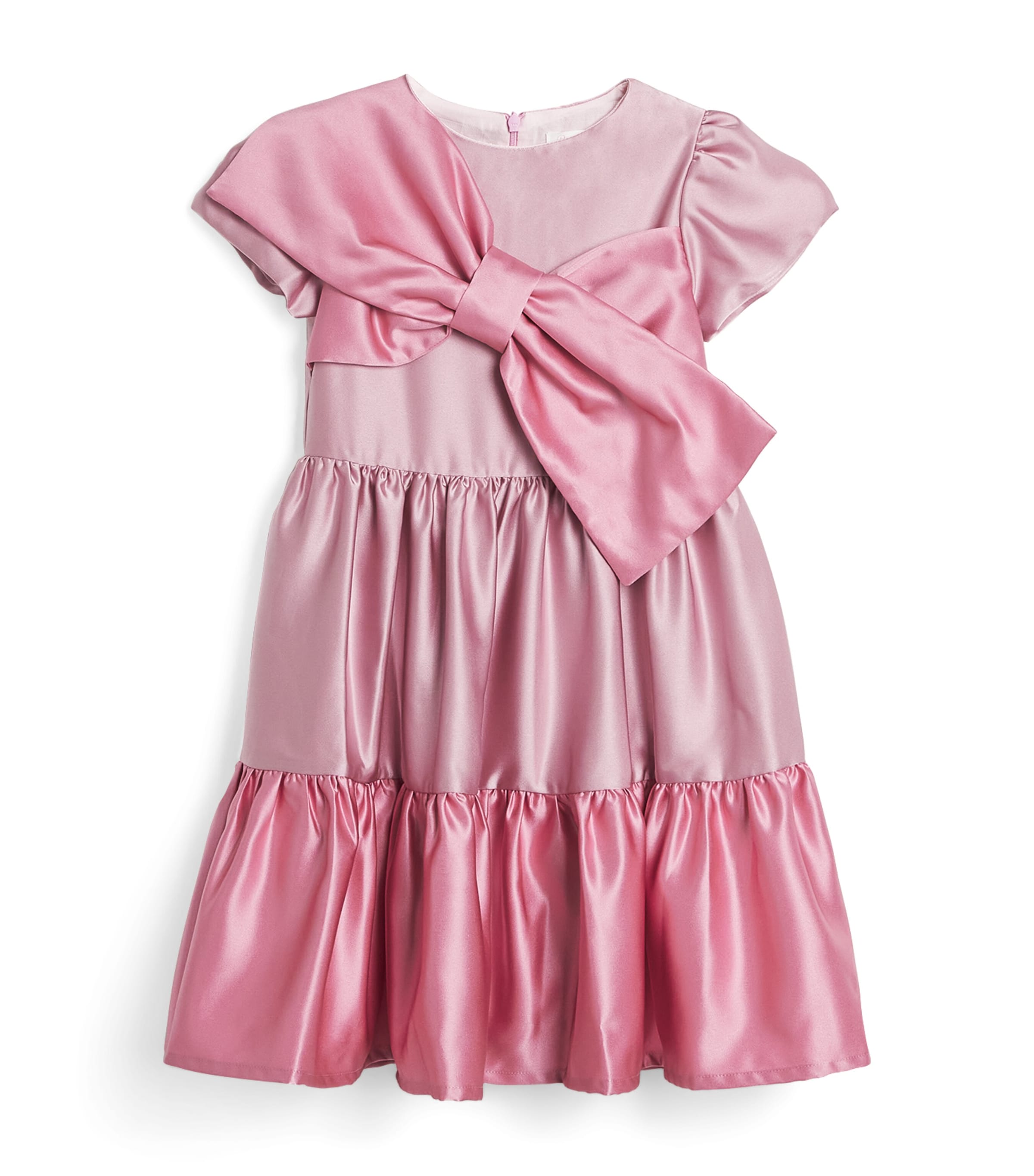 PATACHOU TIERED BOW DRESS 