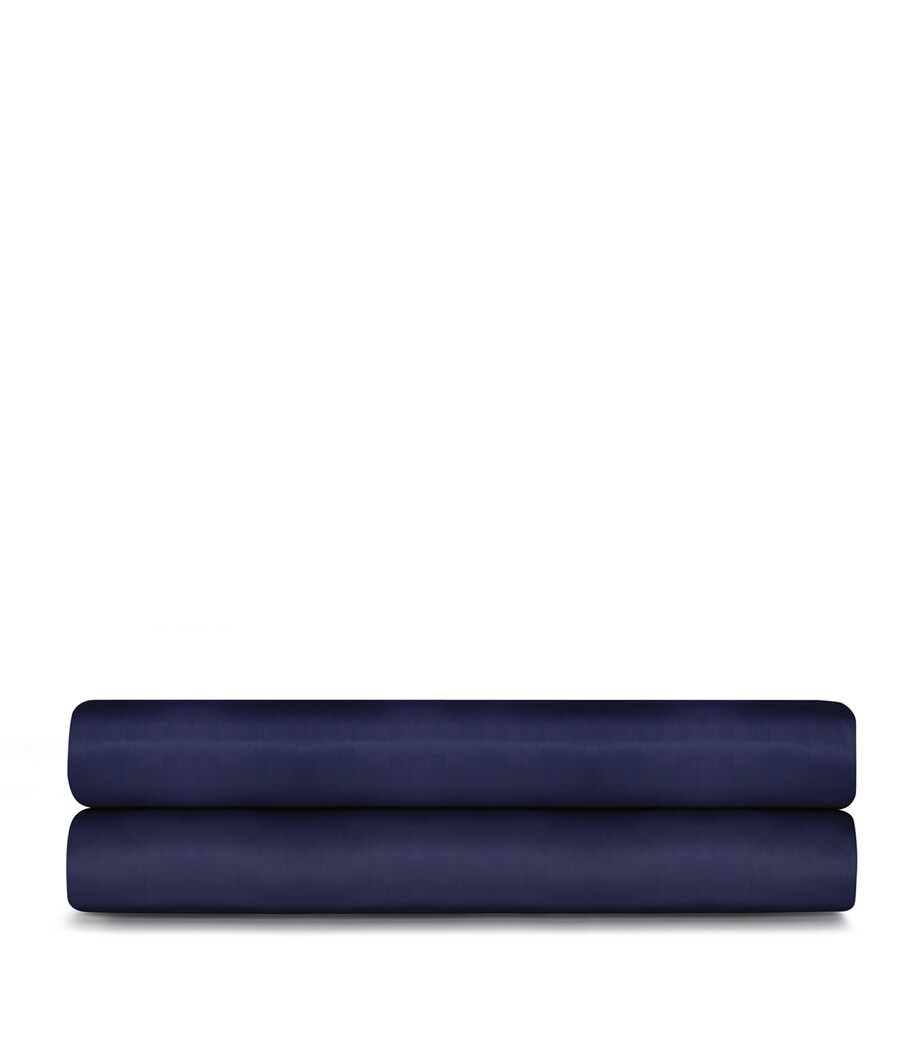 Ralph Lauren Home Langdon Emperor Fitted Sheet (200cm x 200cm) Navy Image 2