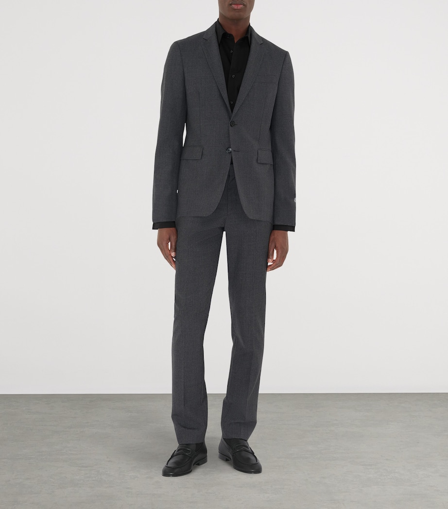 Wool Slim Blazer ROCK Image 2