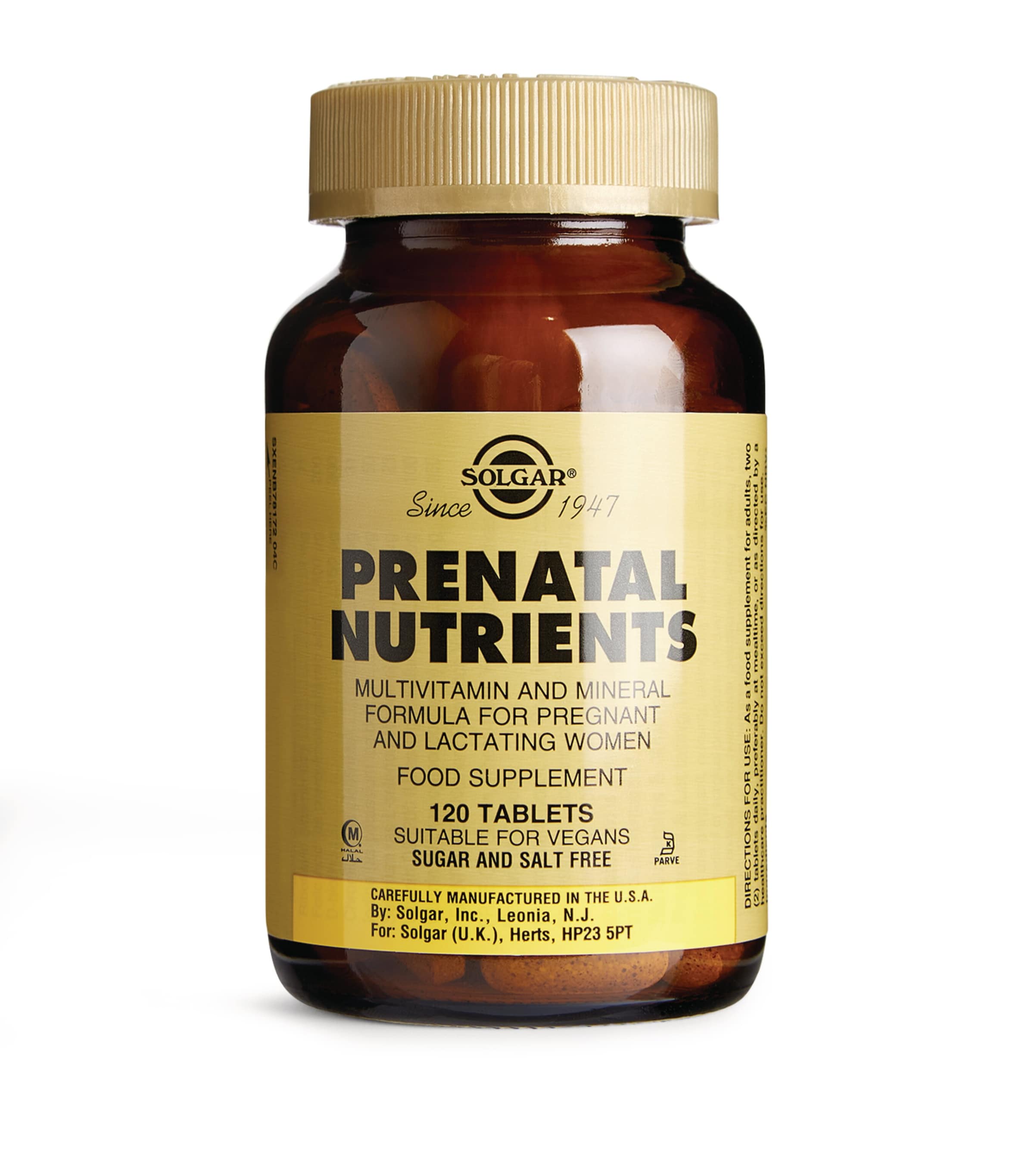Prenatal Nutrients (120 Tablets) NO COLOUR Image 1