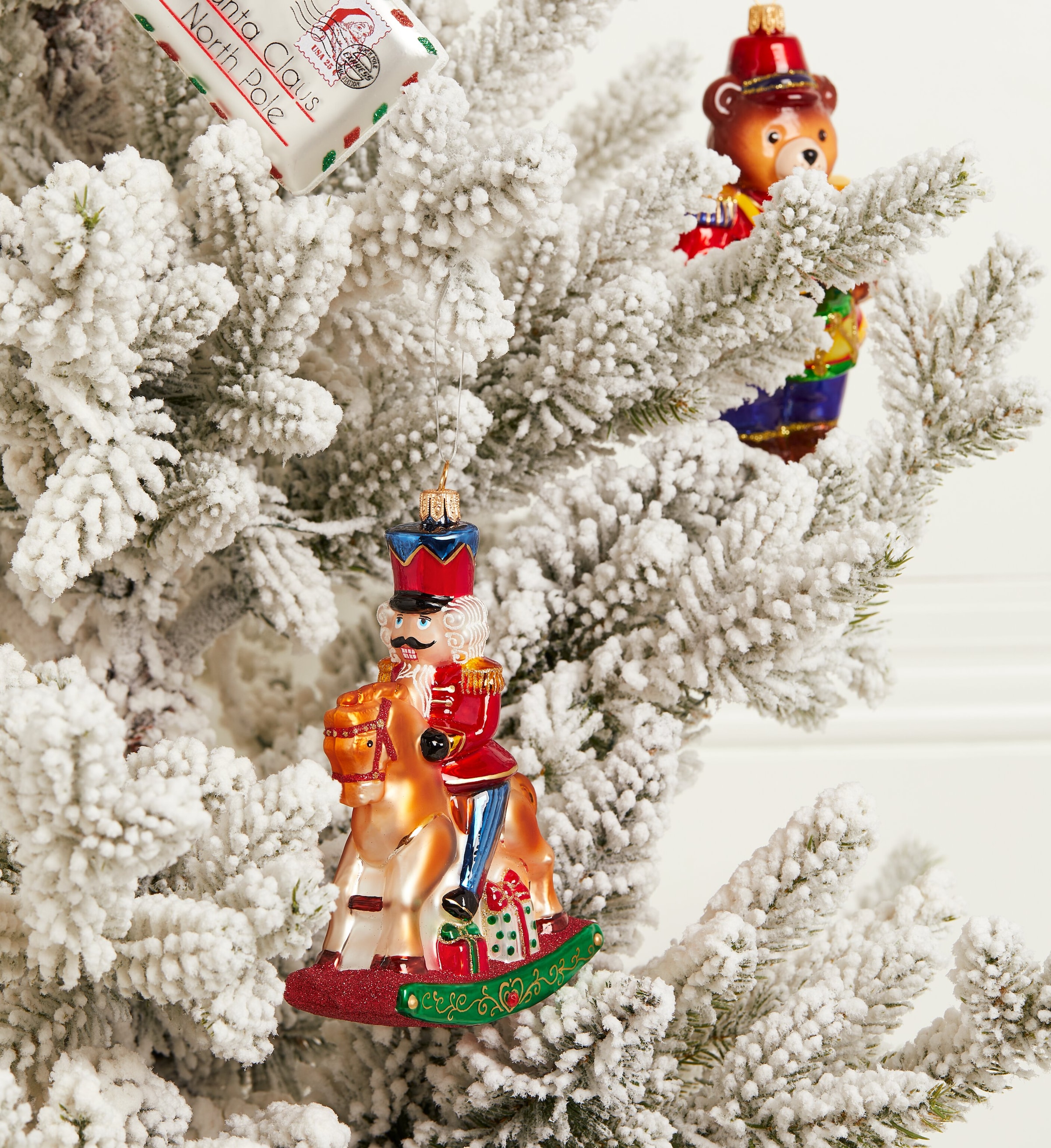 Harrods Nutcracker Rocking Horse Decoration In Multi