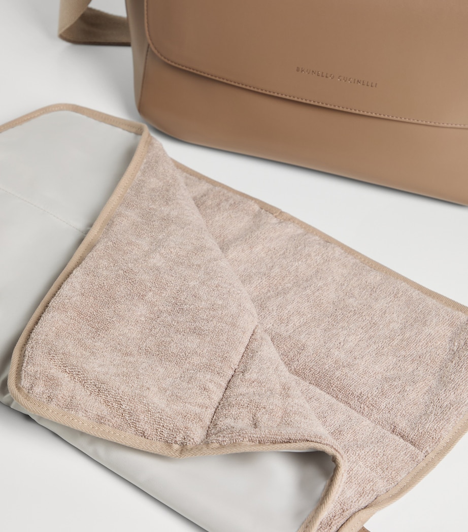 Leather Baby Bernie Changing Bag C4275 Image 2