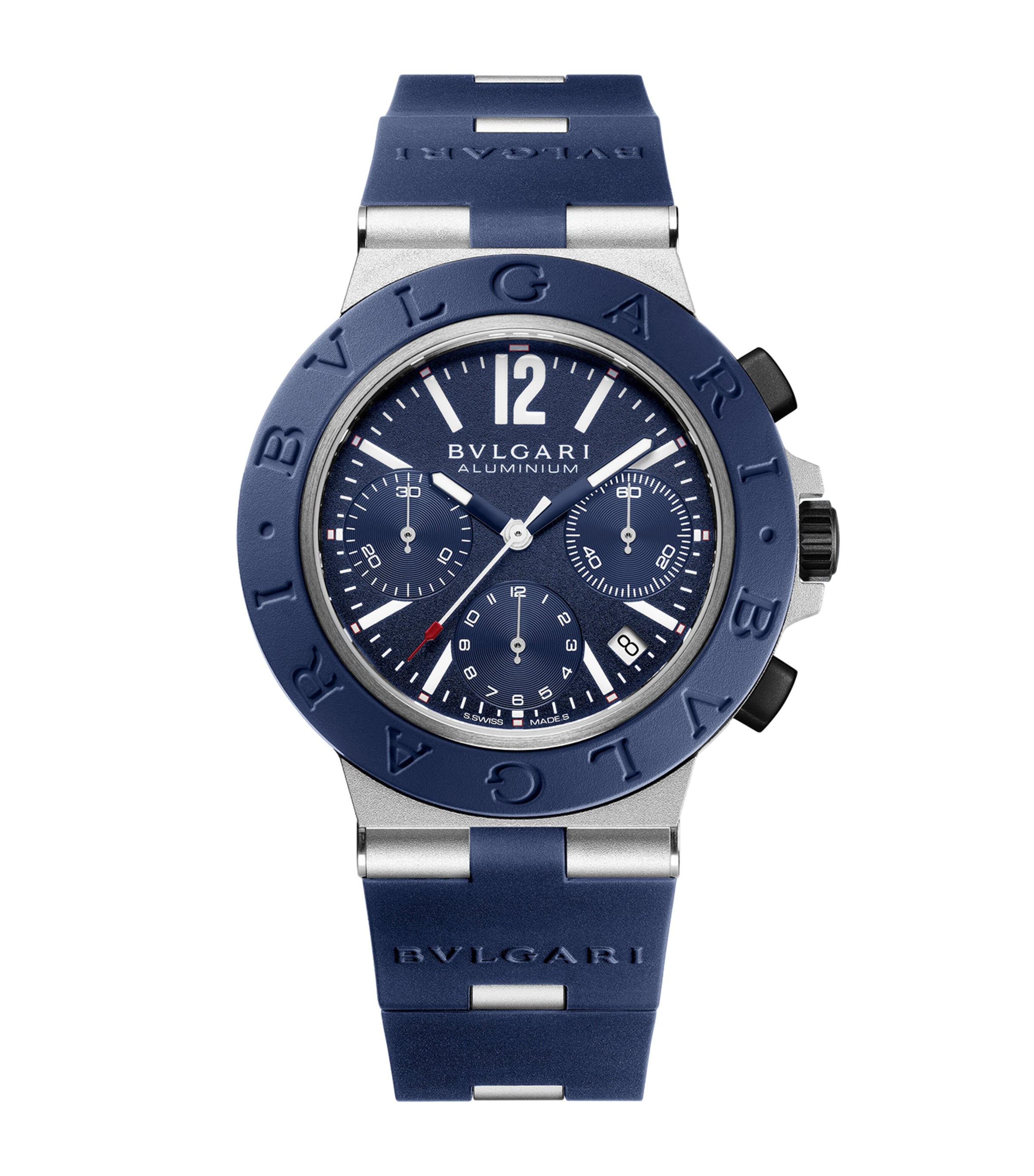 Bvlgari Aluminium Watch 41mm BLUE Image 1