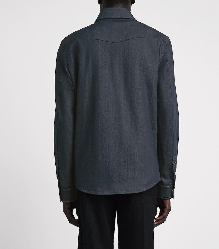 Moncler Mens Denim Shirt Image 5