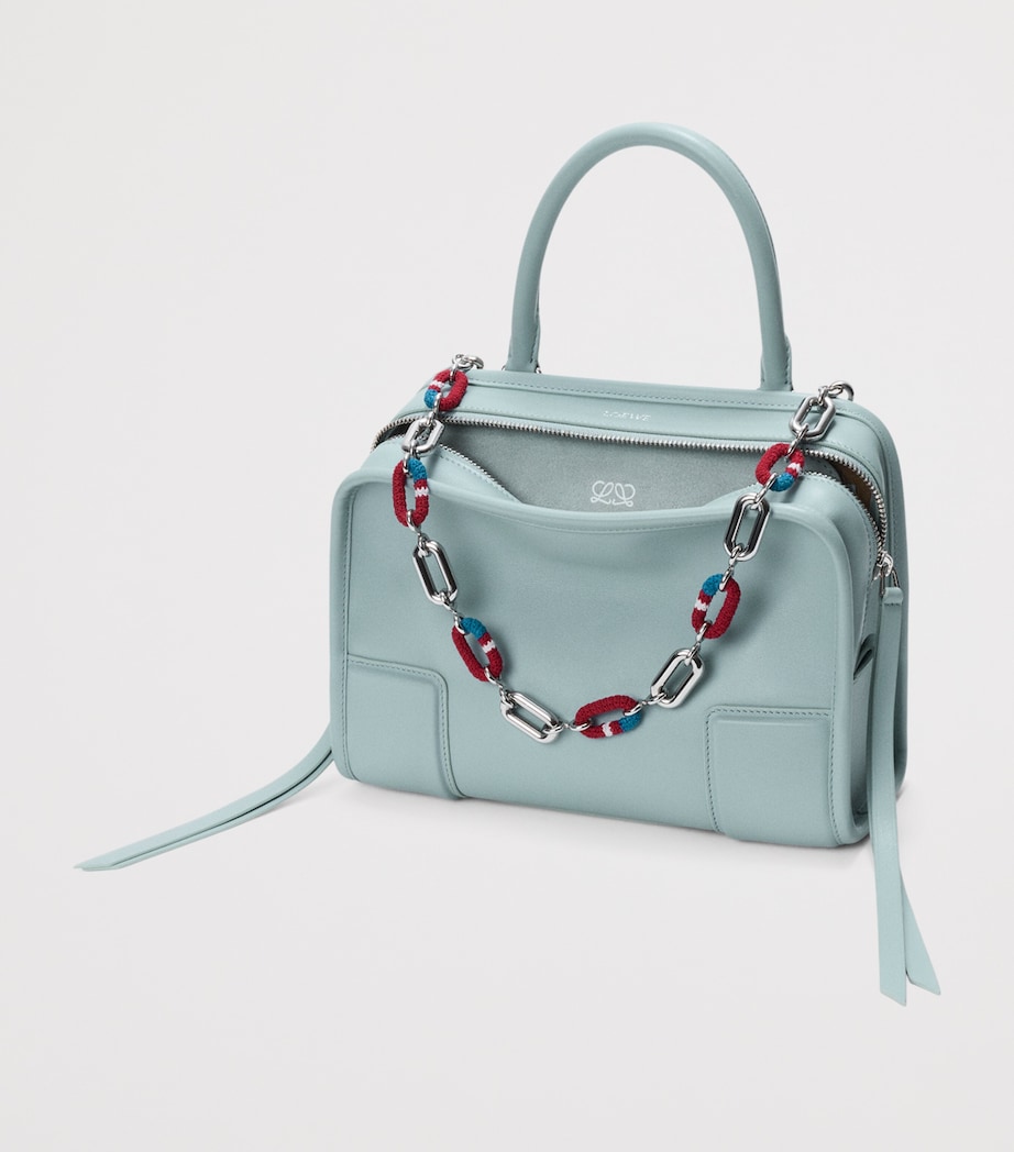 LOEWE Woven Chain Bag Strap Silver/multicolor Image 2