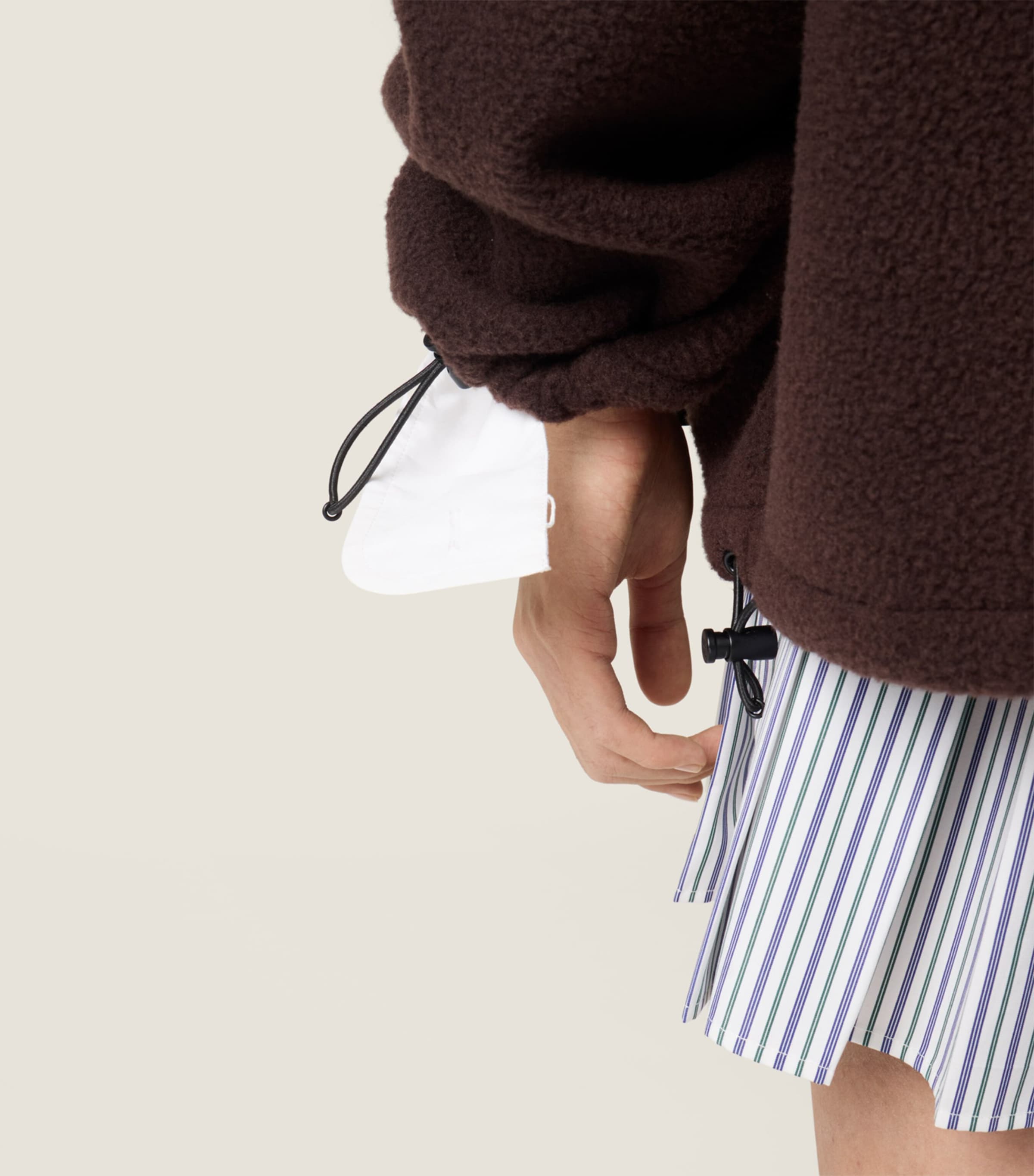 Fleece Zip-Up Jacket F0192 Image 5