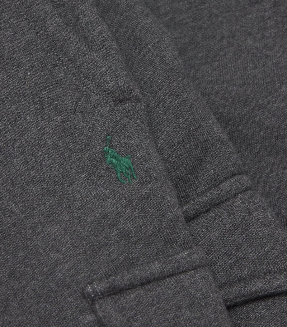 Cotton-Blend Polo Pony Sweatpants (6-14 Years) GREY Image 3