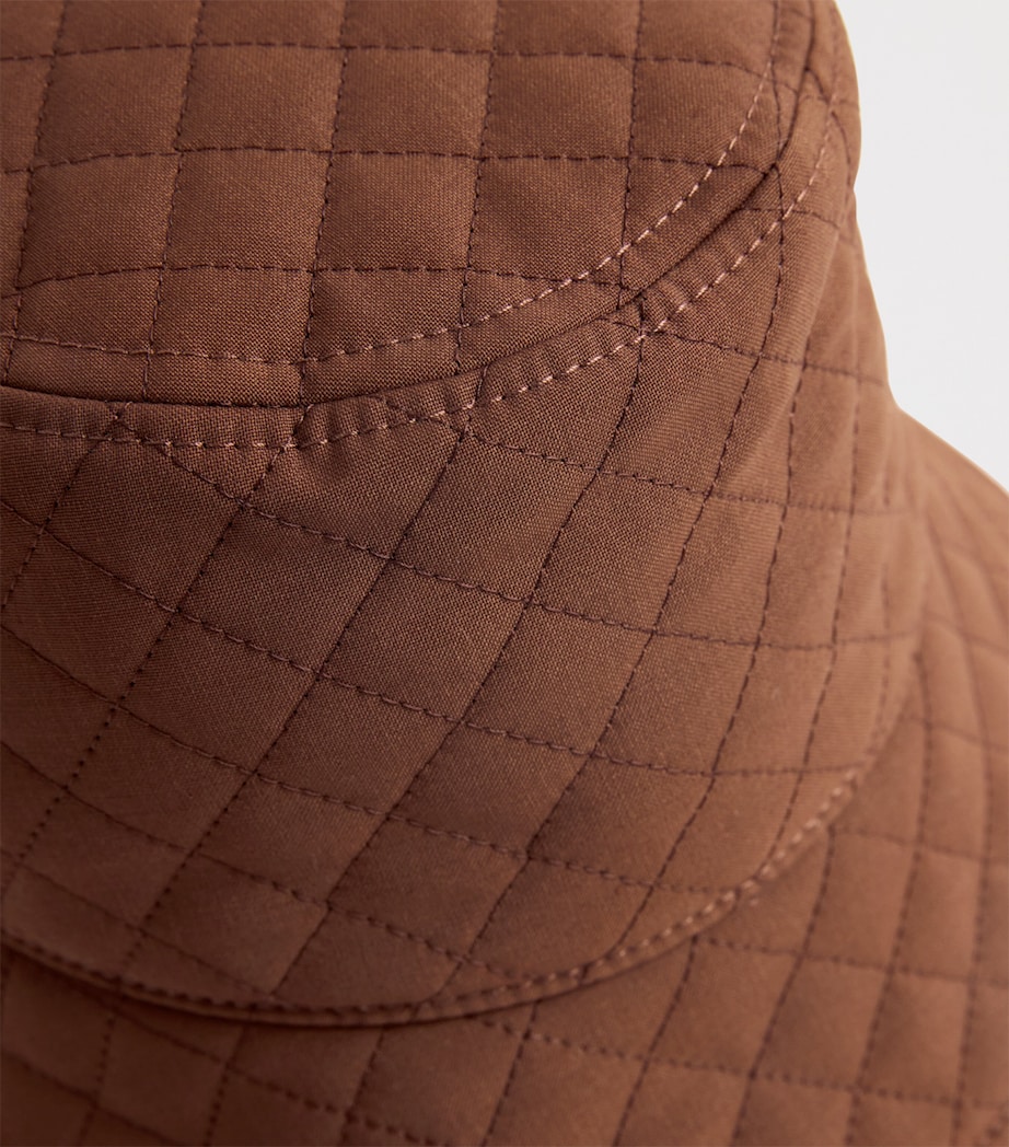 Quilted Bucket Hat VICUNA Image 4