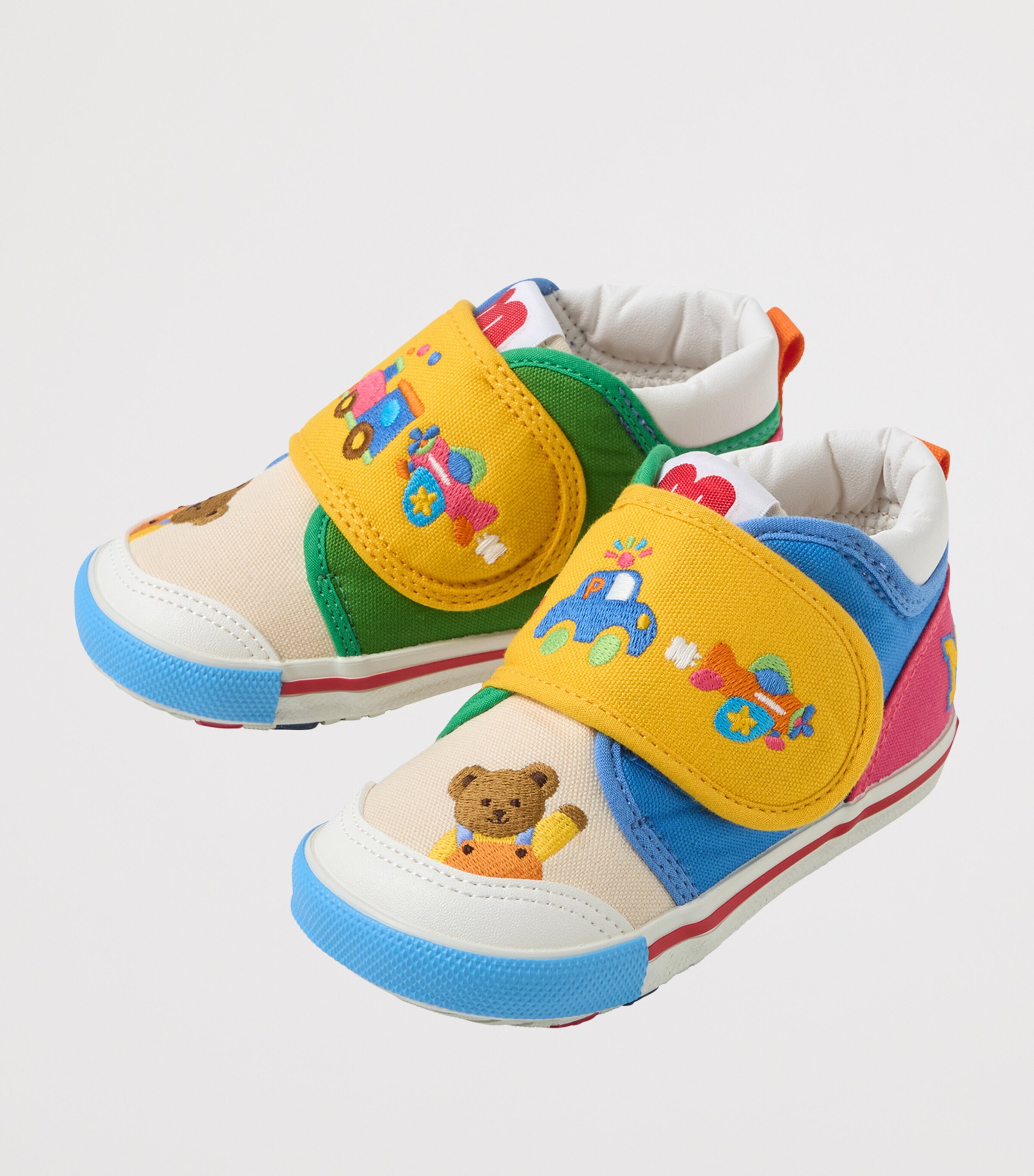 Miki House Cotton Embroidered Sneakers Image 2