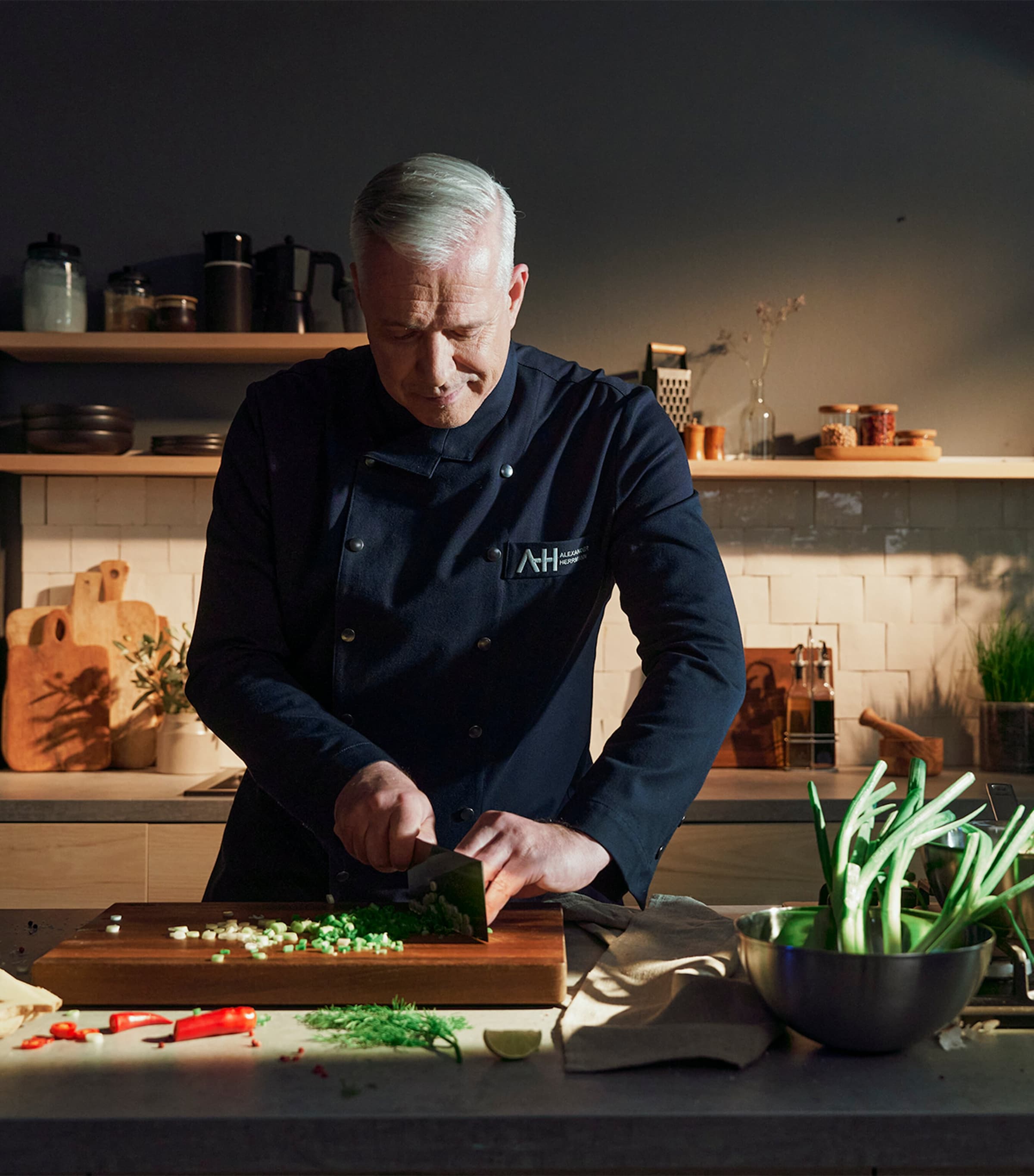 PrimeCut Chinese Chef’s Knife SS / SILVER / BLACK Image 4