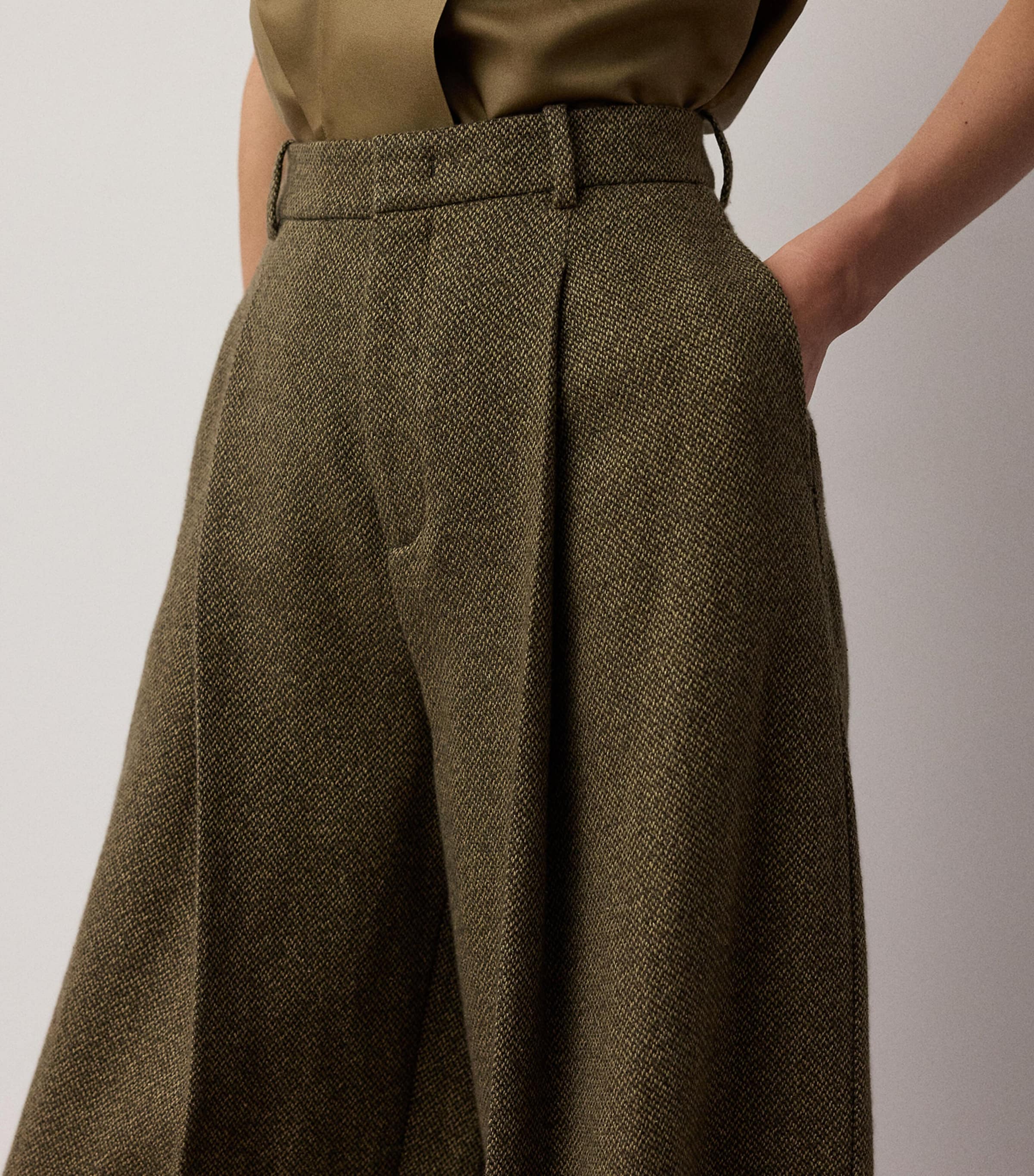 Ralph Lauren Collection Linen-Cashmere Harlo Trousers — foto 4