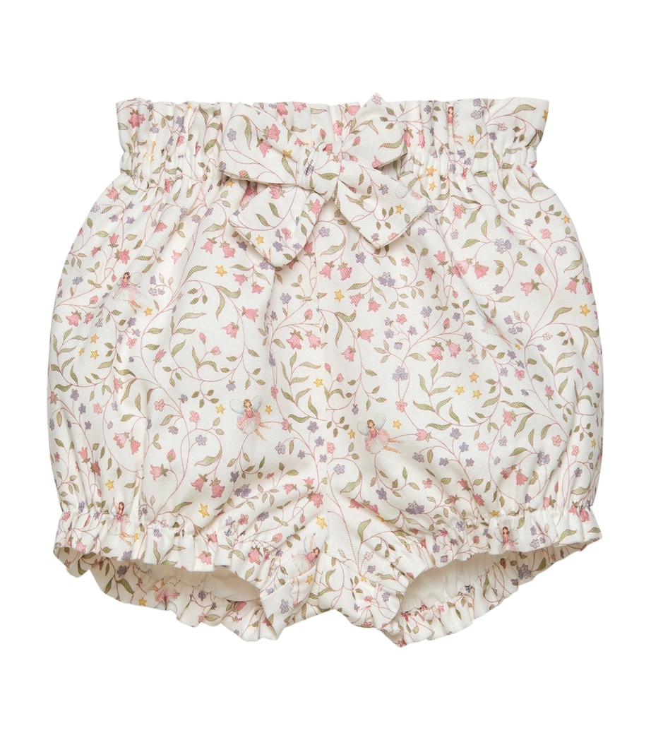 Cotton Fairy Print Bloomers (3-24 Months) WINTER WHITE Image 1
