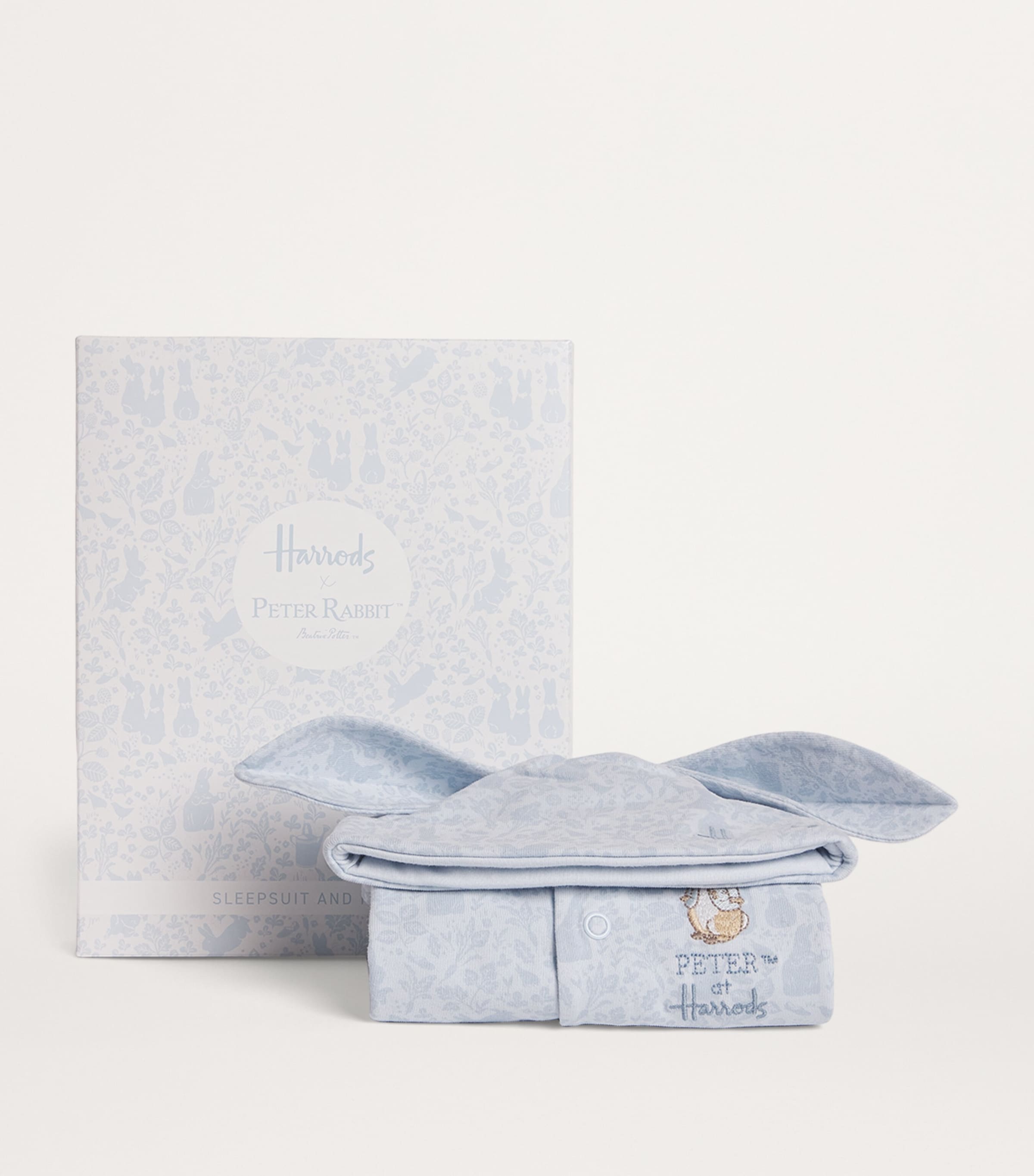 Peter Rabbit All-In-One and Hat Set (0-18 Months) BLUE Image 3
