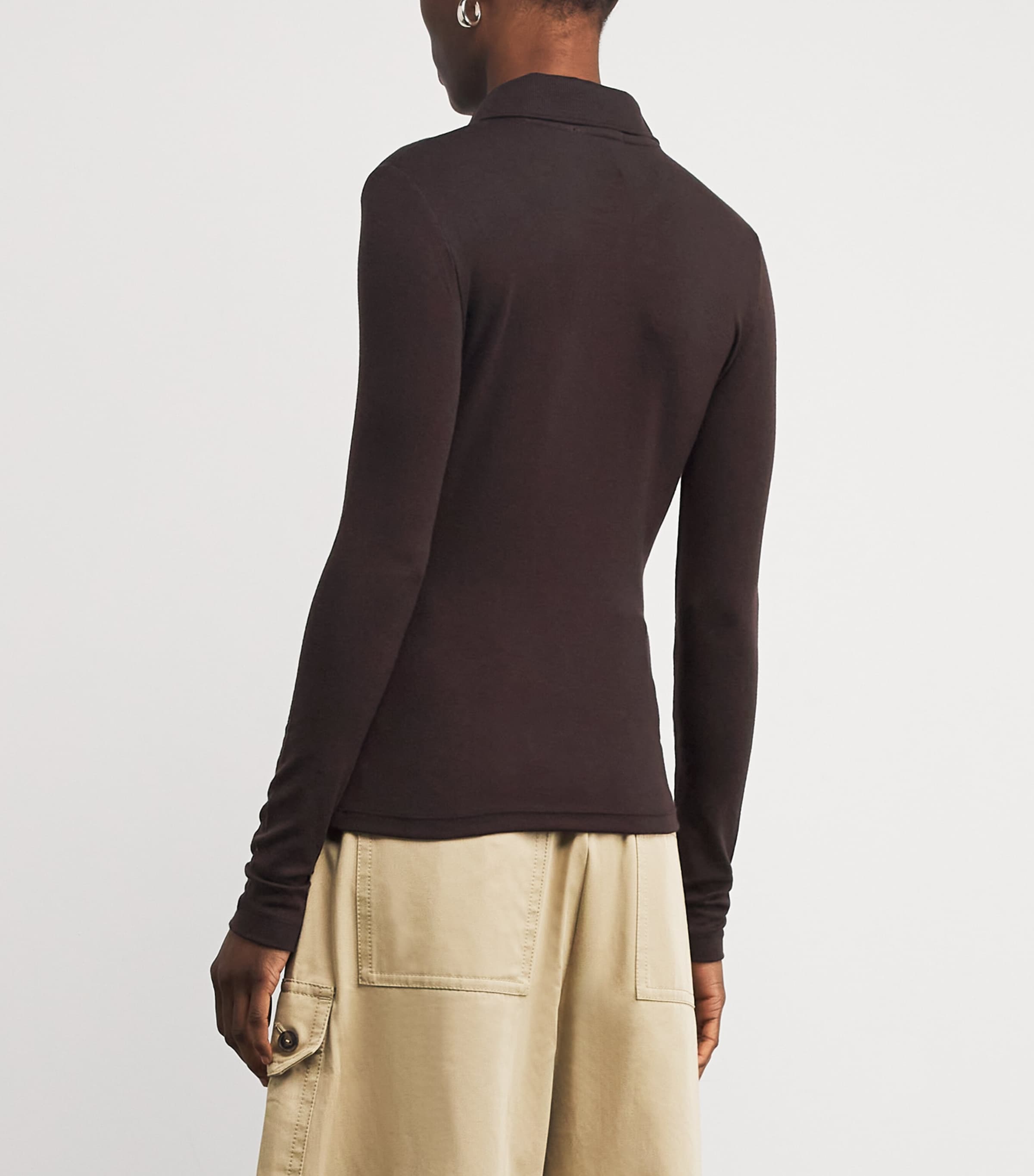 Knitted Amos Polo Top TORO Image 4