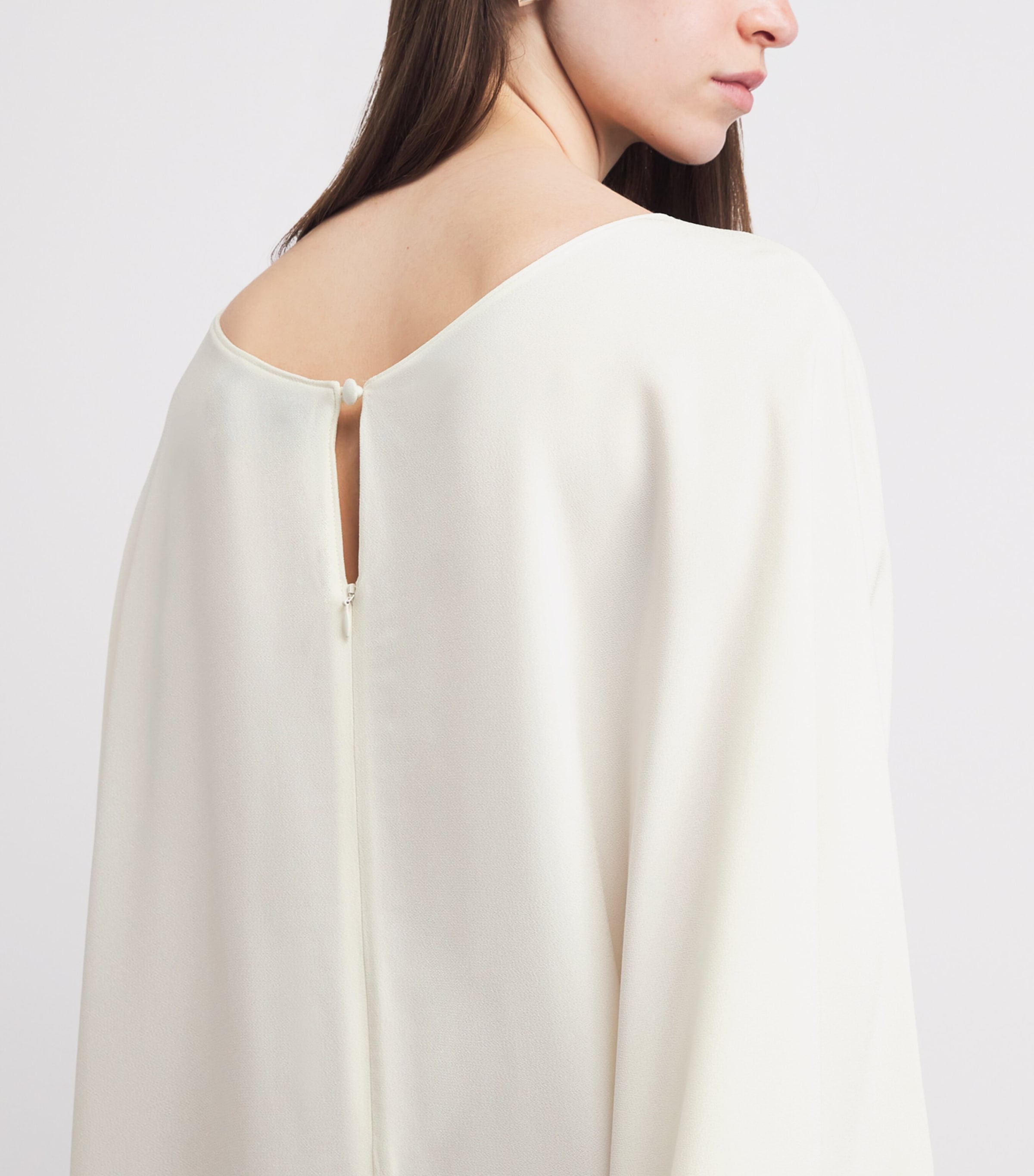 Taller Marmo Womens Truman Kaftan Maxi Dress Latte Image 5