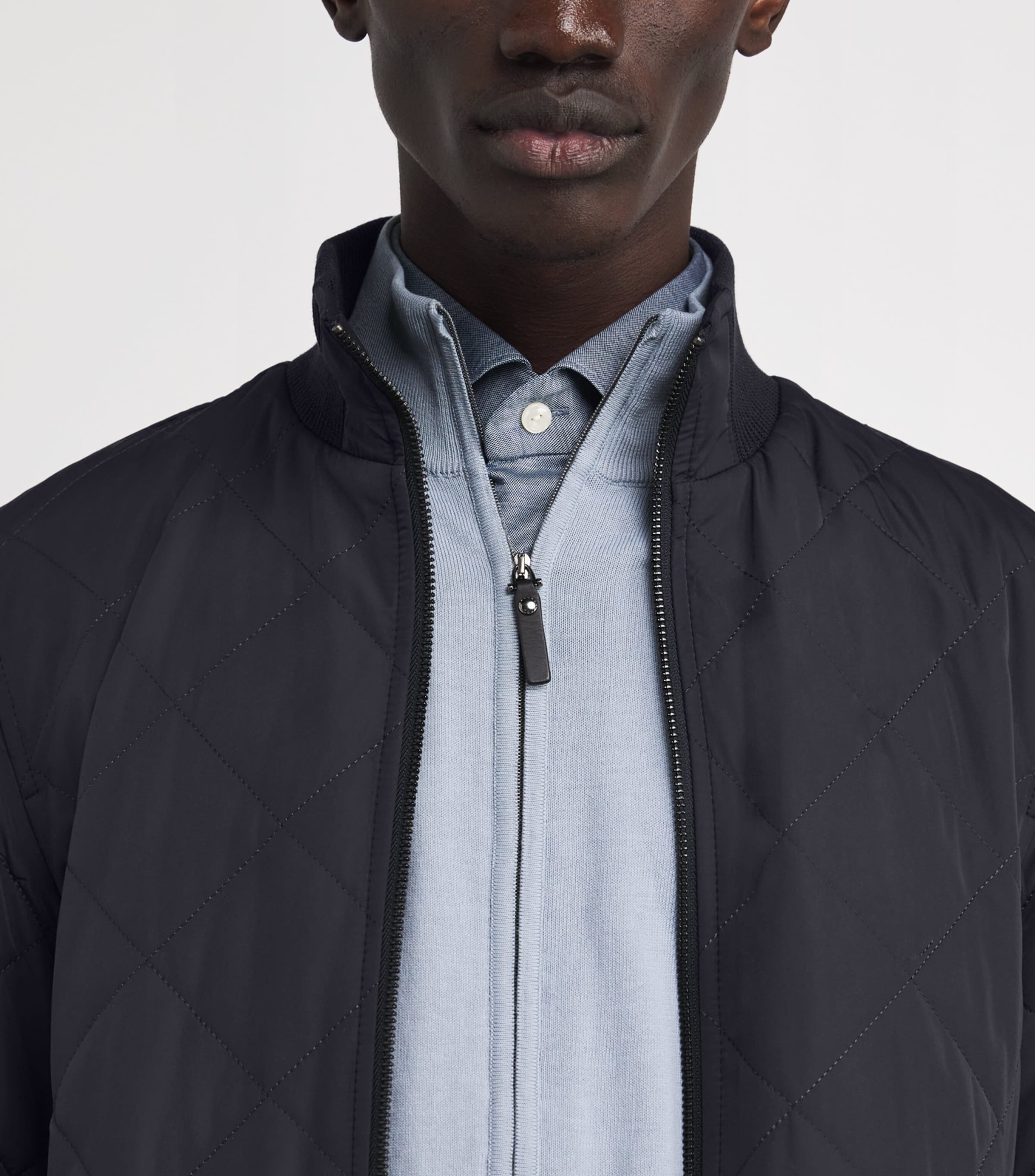 Reversible Bomber Jacket 01 BLUE NAVY Image 6