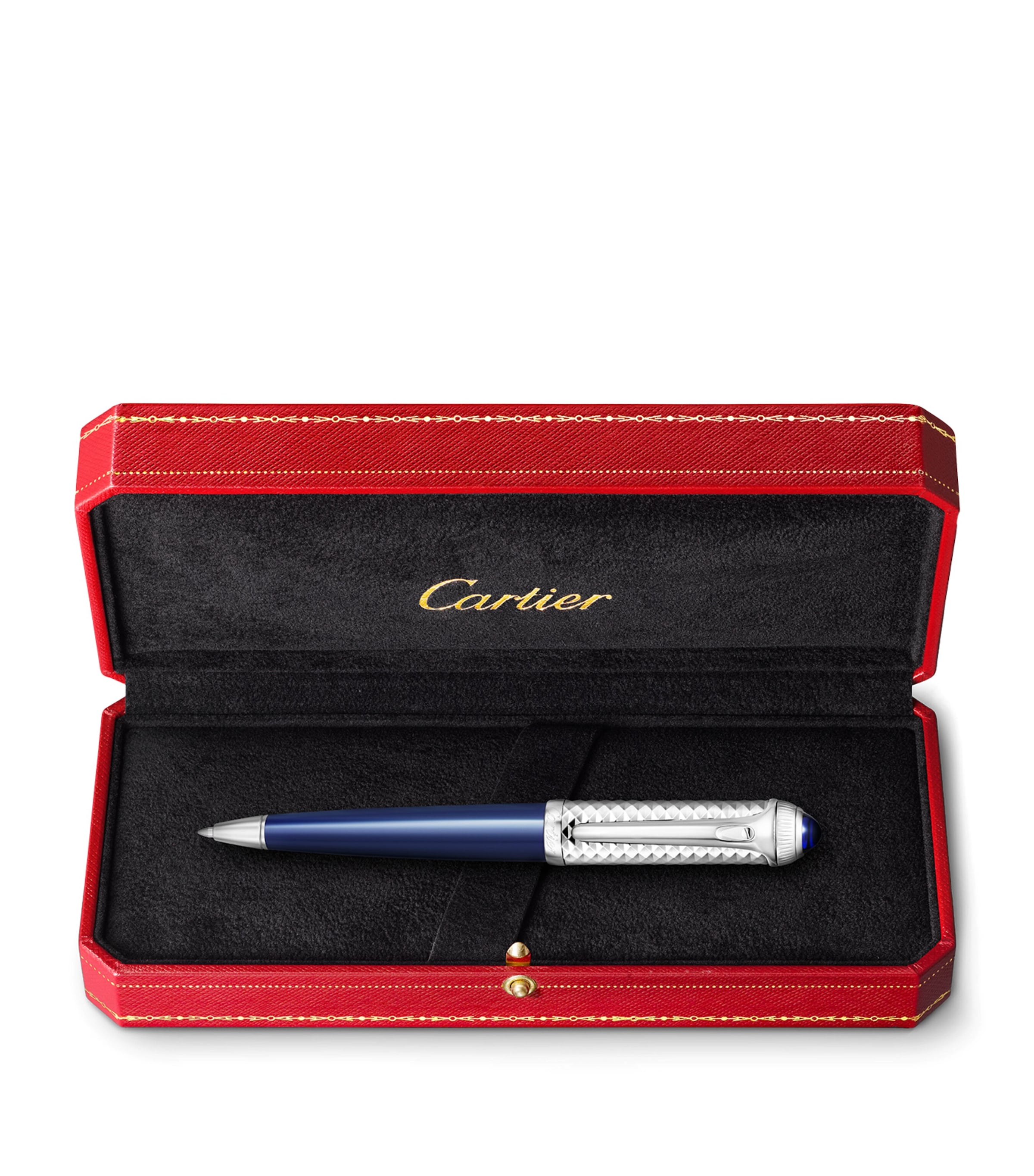 Composite R de Cartier Ballpoint Pen BLUE Image 6