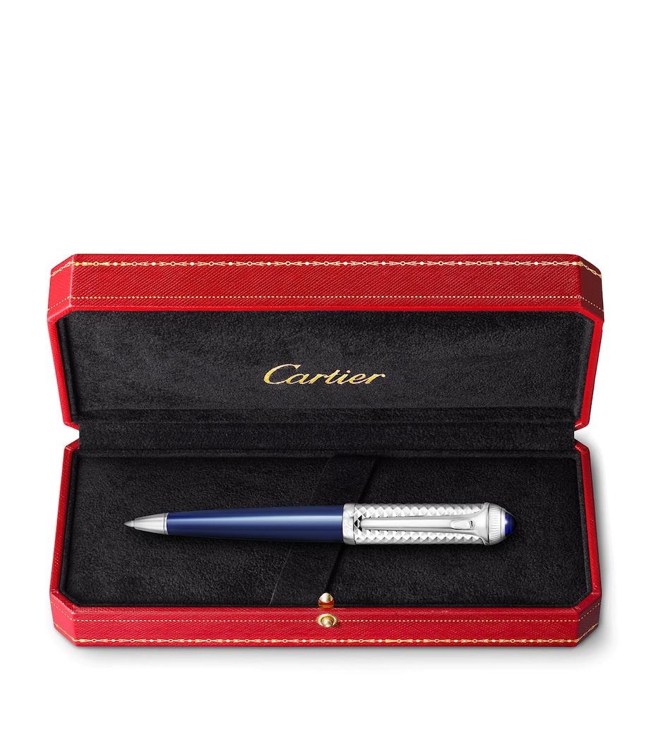 Composite R de Cartier Ballpoint Pen BLUE Image 6