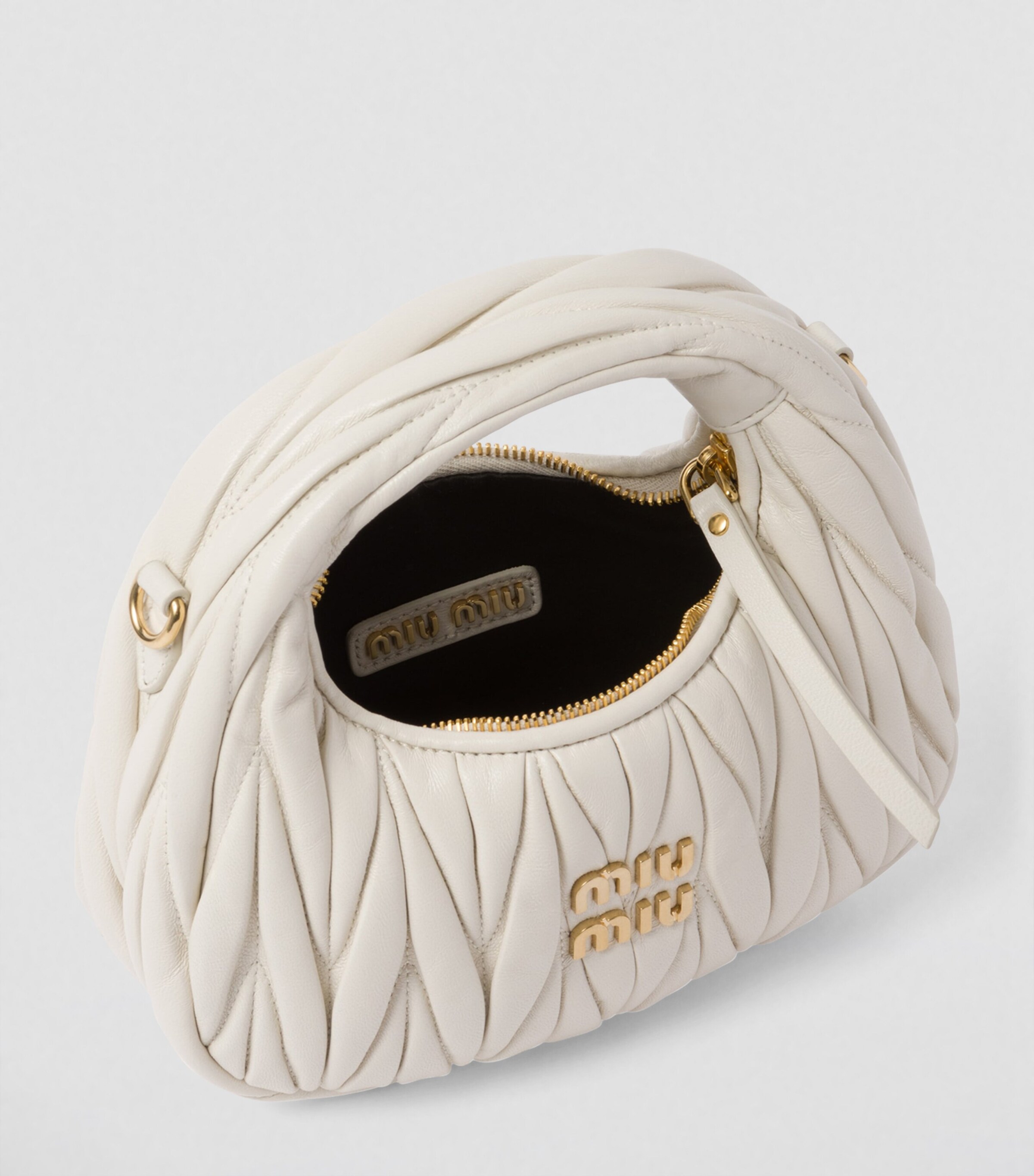 Mini Nappa Leather Wander Top-Handle Bag F0009 Image 7