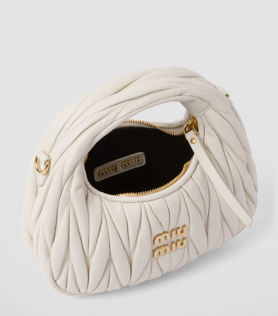 Mini Nappa Leather Wander Top-Handle Bag F0009 Image 7