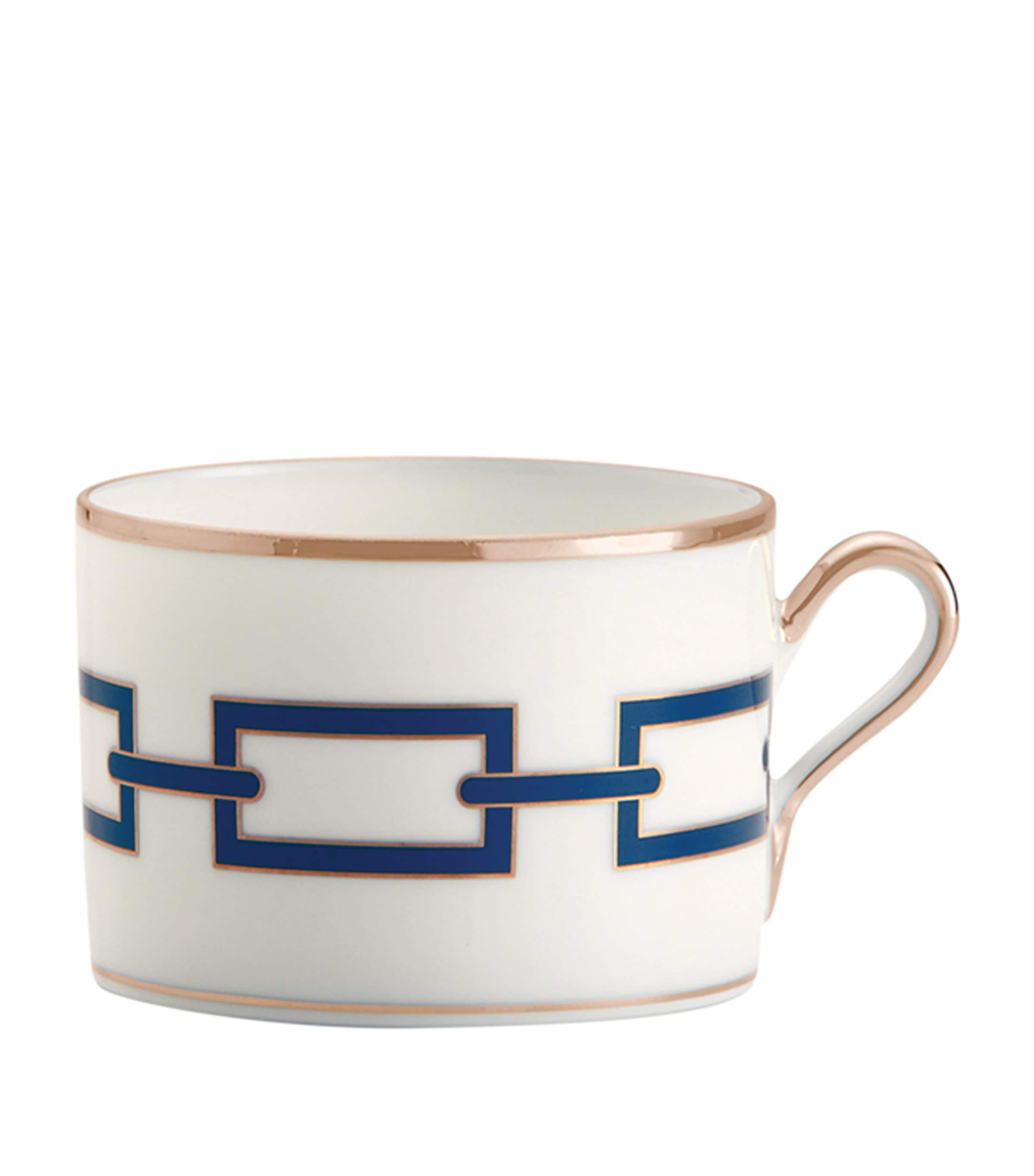 GINORI 1735 Catene Zaffiro Teacup | Dining | Tableware | Tea Cups & Saucers
