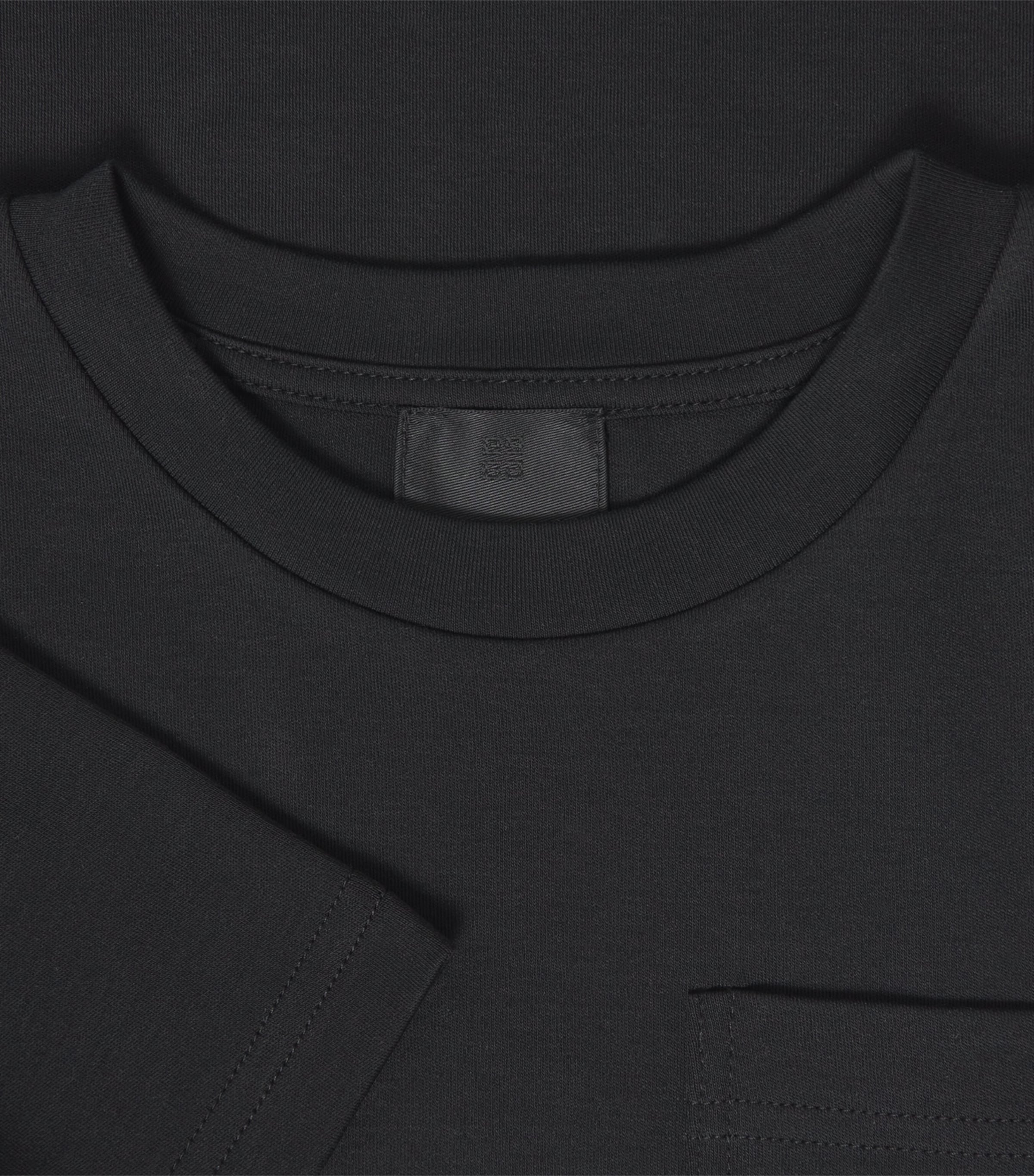 Cotton Logo Embroidered T-Shirt (4-12+ Years) H31122/09BBLACK Image 3