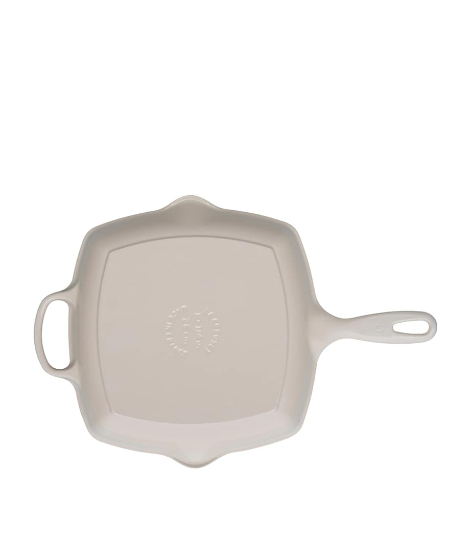 Cast Iron Square Grillit (26cm) MERINGUE Image 6