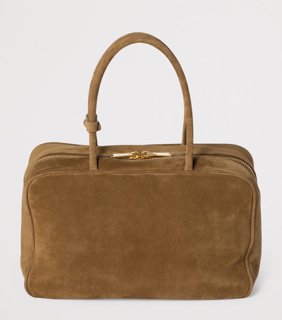 Suede Beau Top-Handle Bag F0393 Image 3