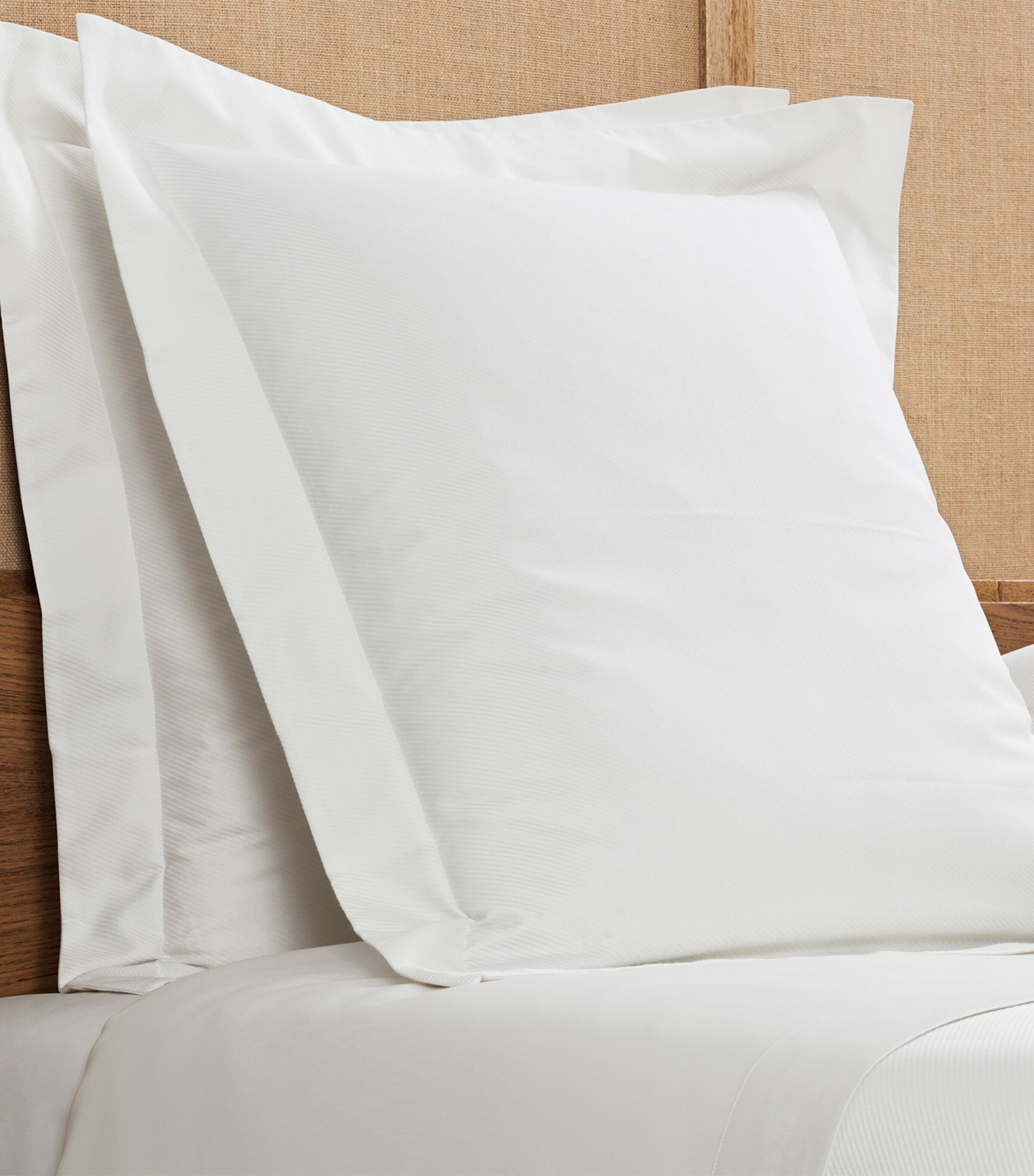 Leisure Twill Square Pillowcase (65cm x 65cm) 2136 - MILK Image 2