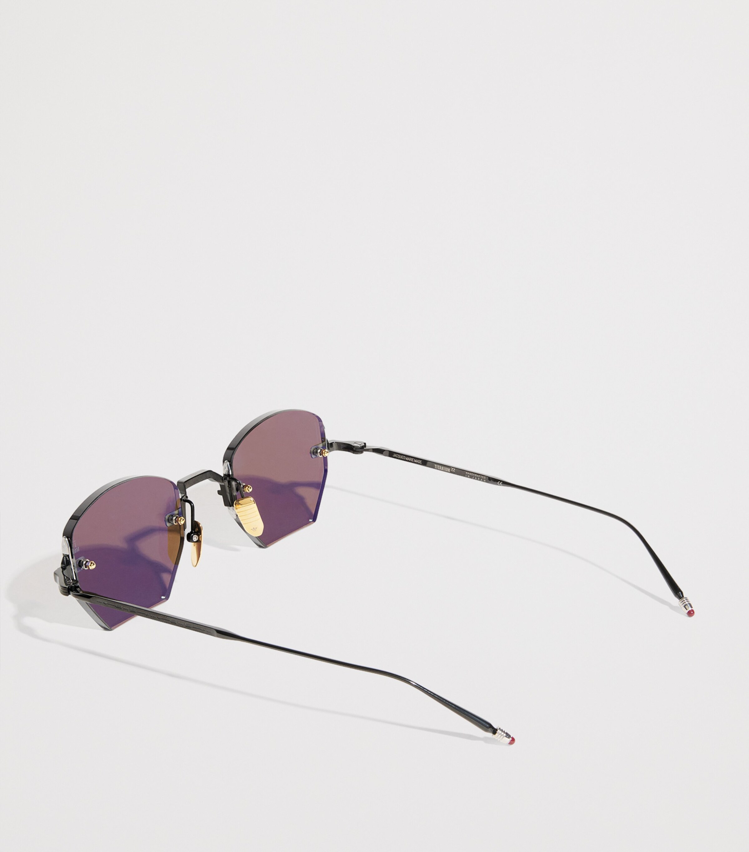 Jacques Marie Mage Titanium Oatman Sunglasses Lagoon Image 5