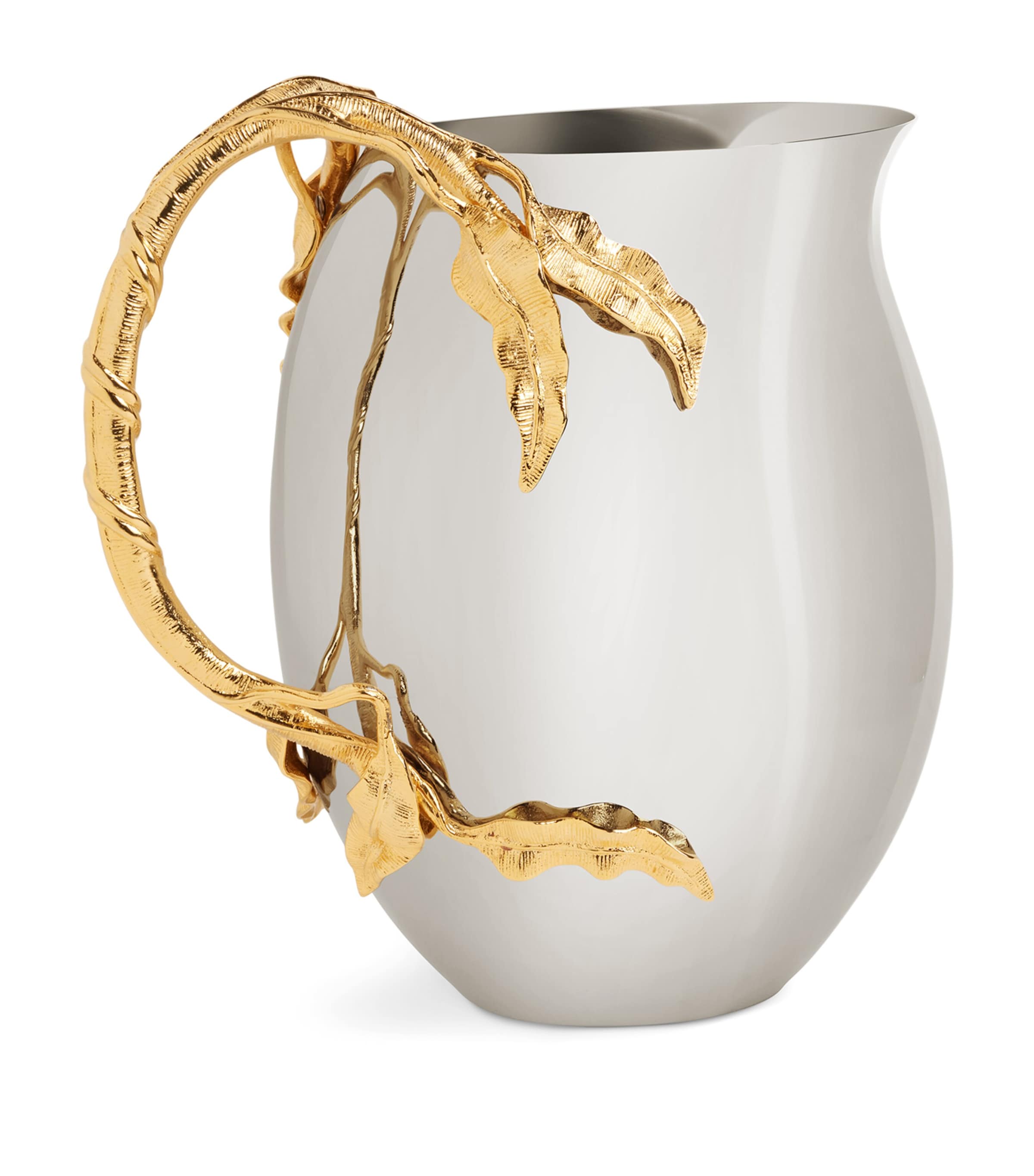 L'Objet Gold-Plated Stainless Steel Fern Pitcher (2L) Image 2