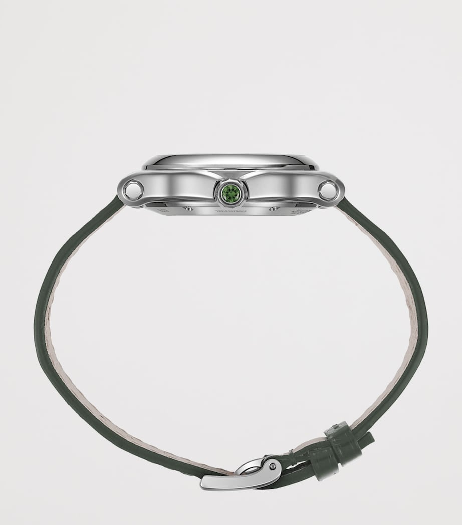 Lucent Steel and Diamond Happy Sport Watch 33mm STAINLESS STEEL Image 3