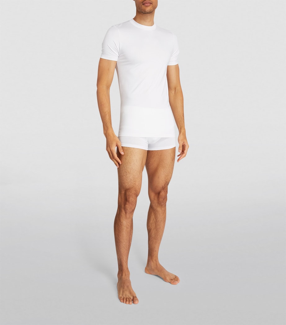 Stretch-Modal Pureness T-Shirt 01 WHITE Image 2