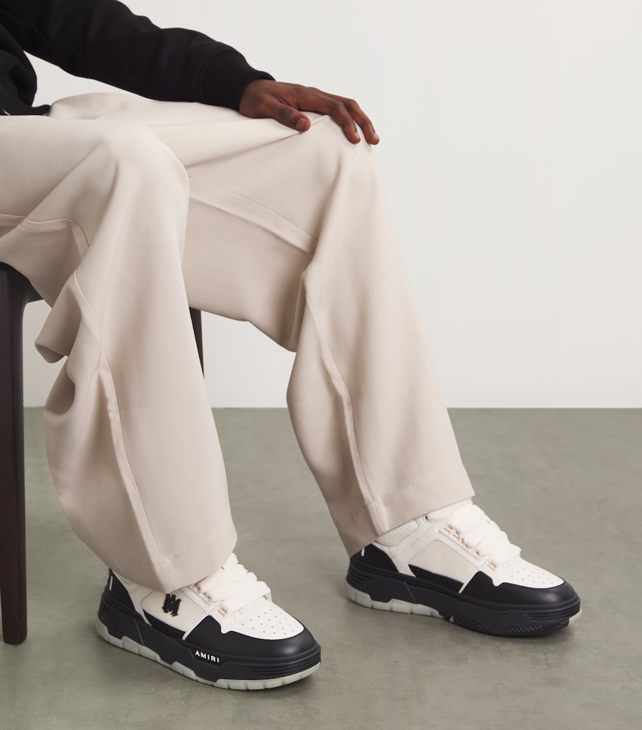 AMIRI Leather MA-1 Sneakers Black Image 2