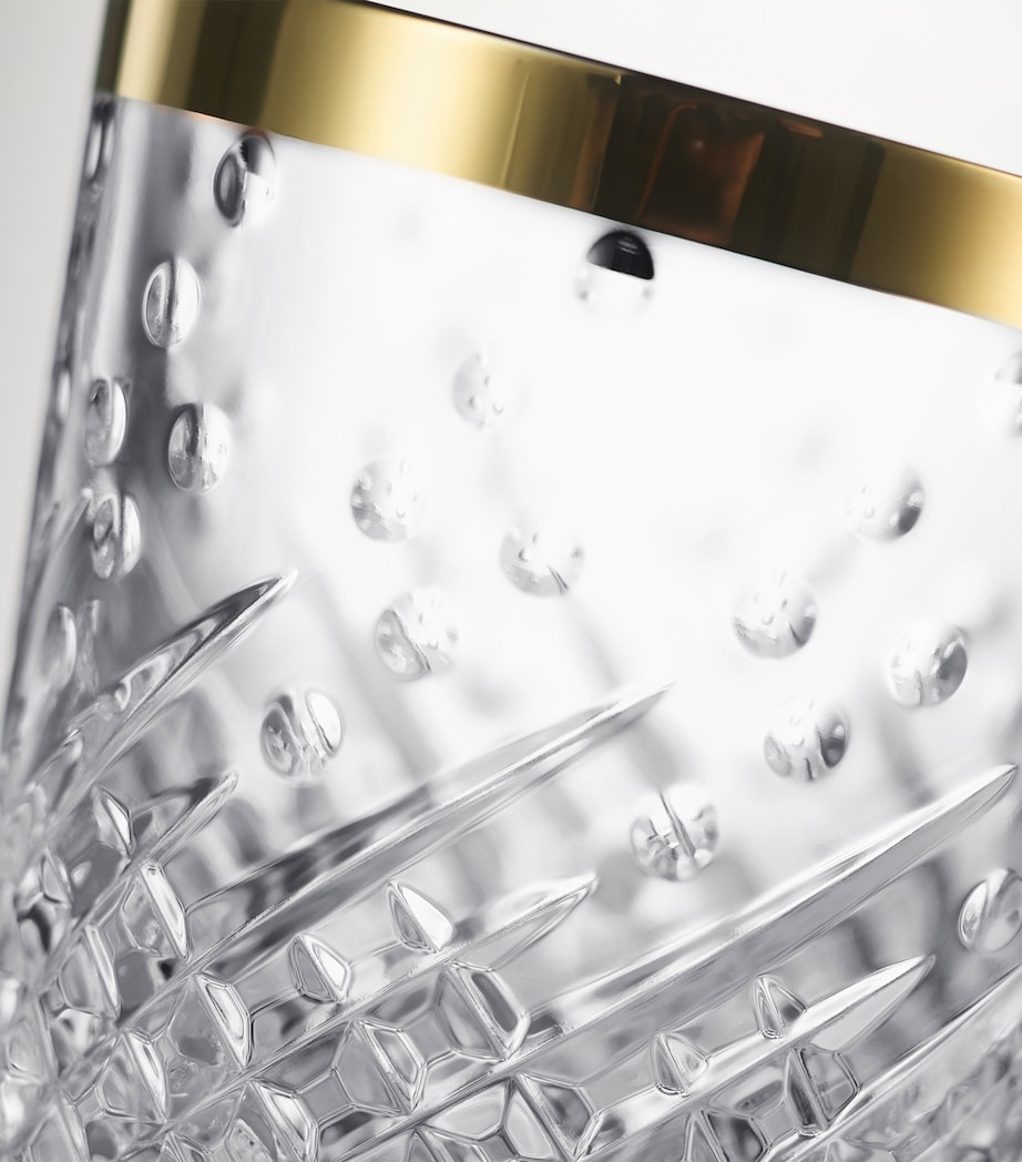 Set of 2 Gilded Crystal Celebrations Tumblers (340ml) CLEAR Image 4