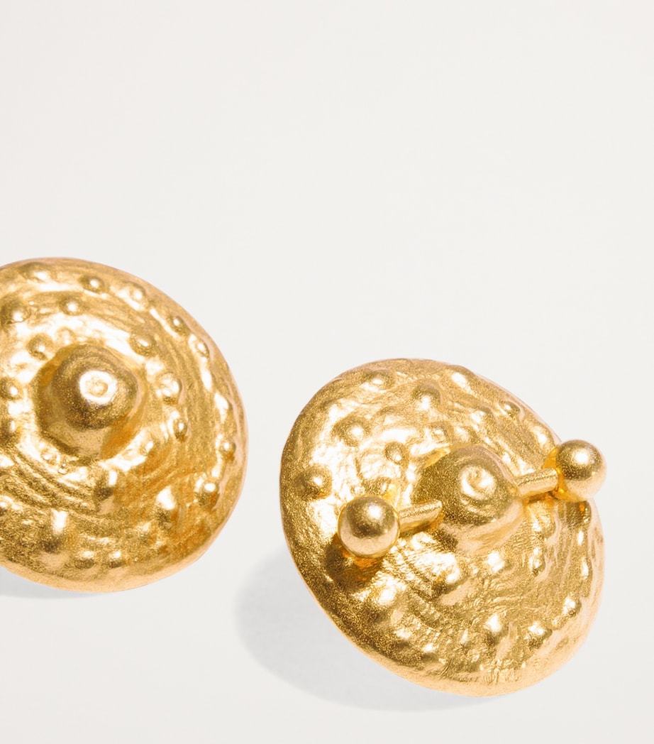 Nipple Stud Earrings 001GOLD Image 2